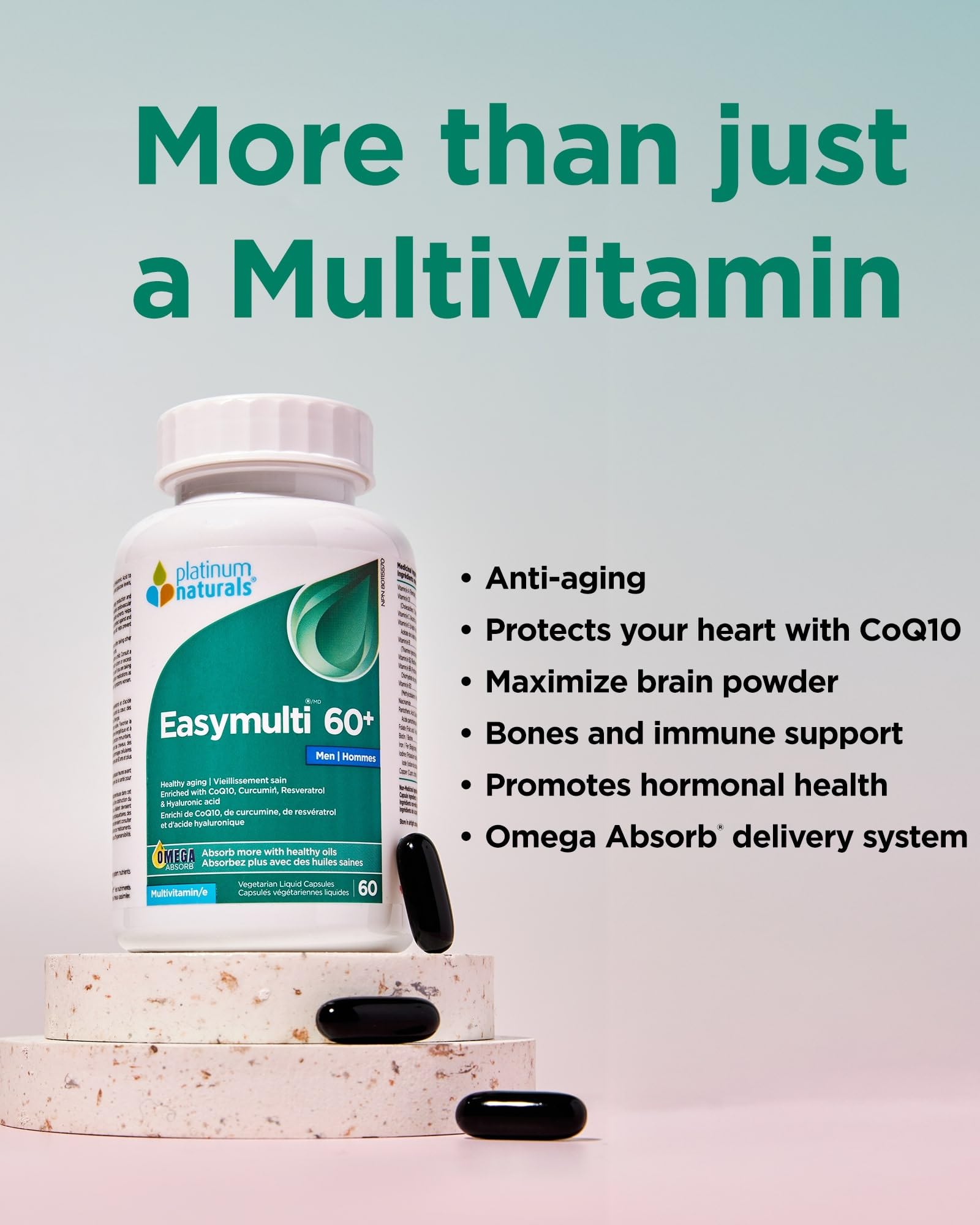 Platinum Naturals Easymulti 60+ for Men