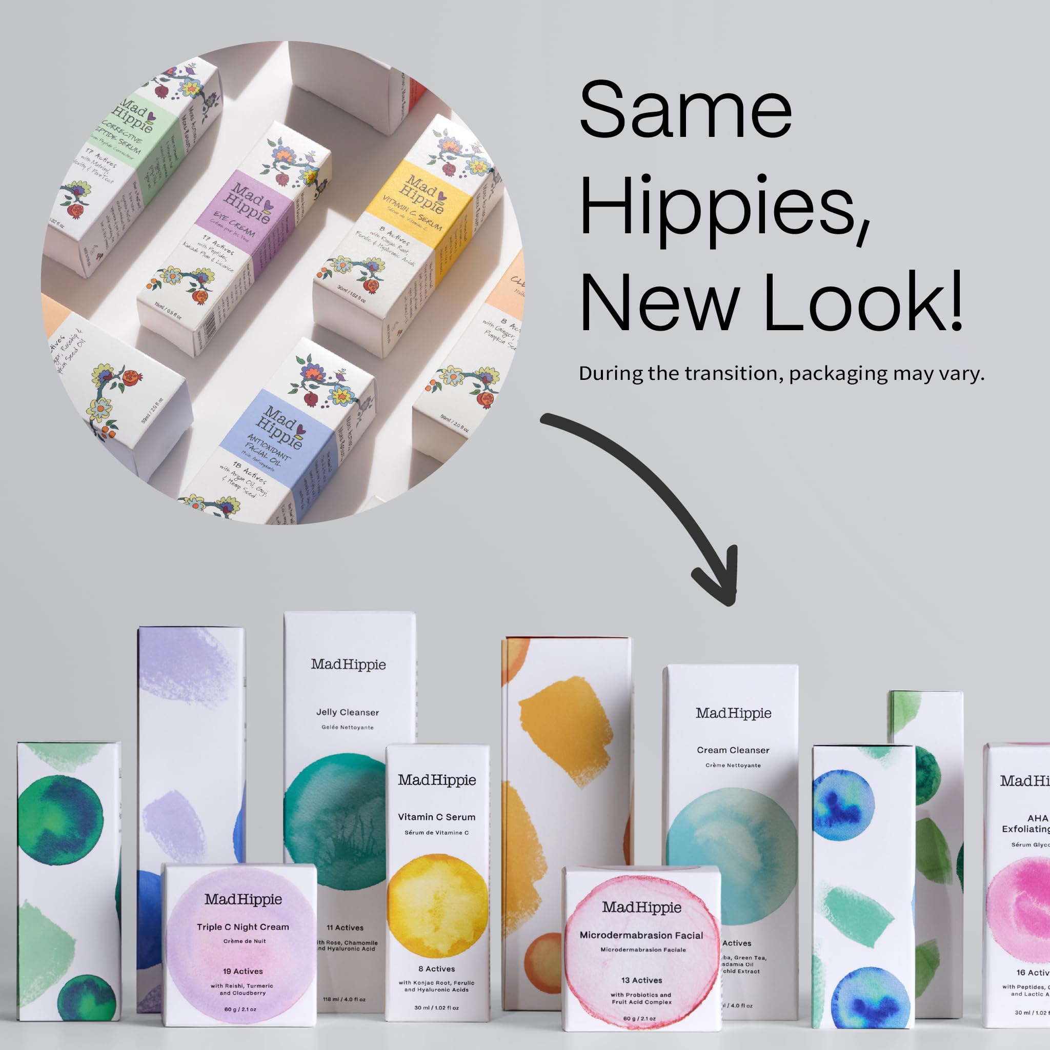 Mad Hippie Luminizing Facial SPF, 29 SPF Moisturizer & Mineral Sunscreen Face Lotion, Zinc Oxide Mineral Face Sunscreen, Sun Skin Care, Reef Safe, 59ml