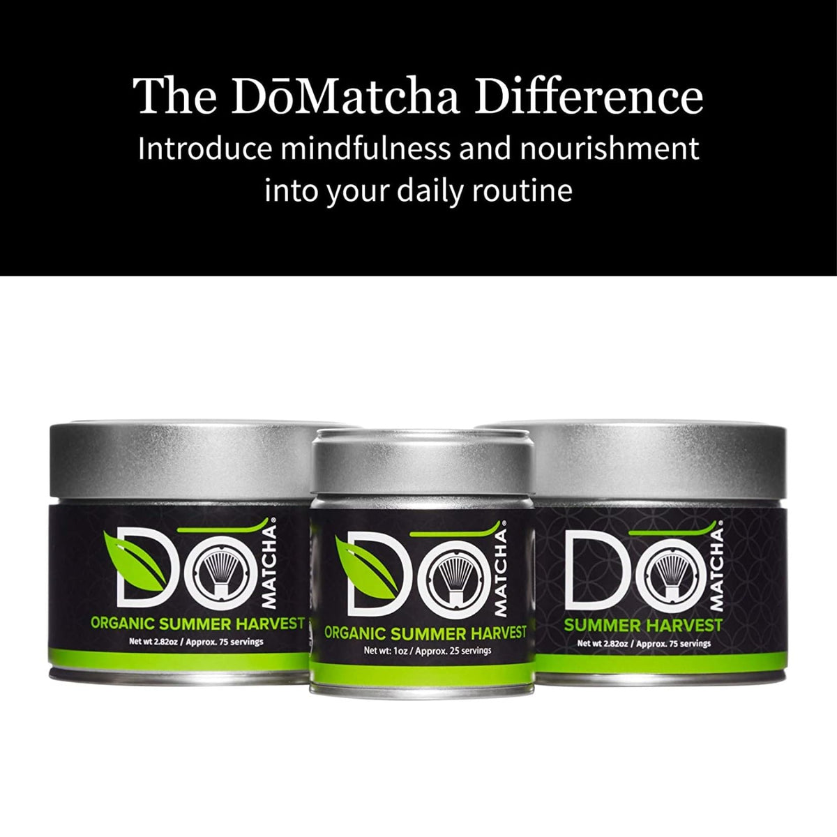 DoMatcha Summer Harvest Matcha Powder from Japan, Stone Ground, Green, 80g