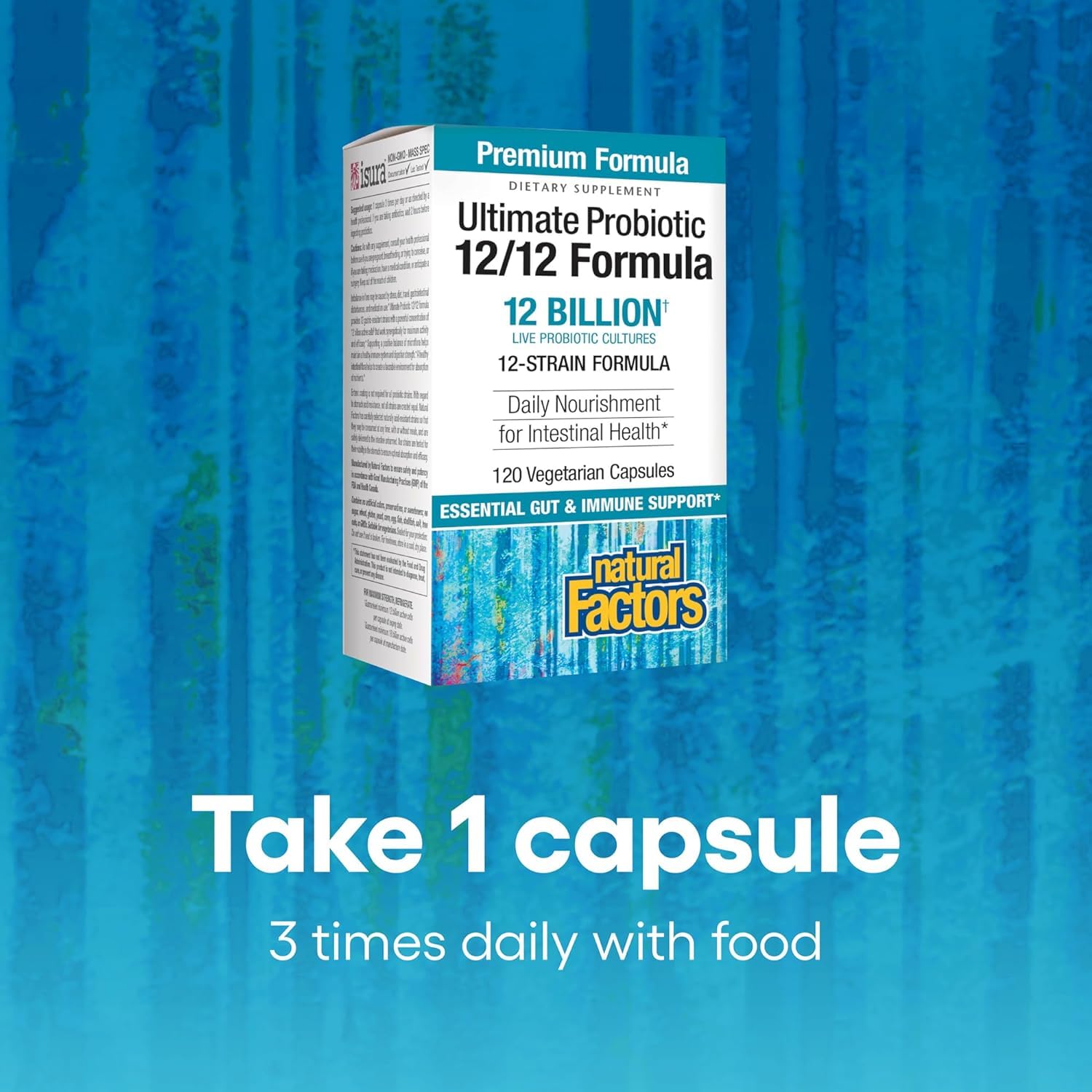 Natural Factors Multi Probiotic 12B 120vc