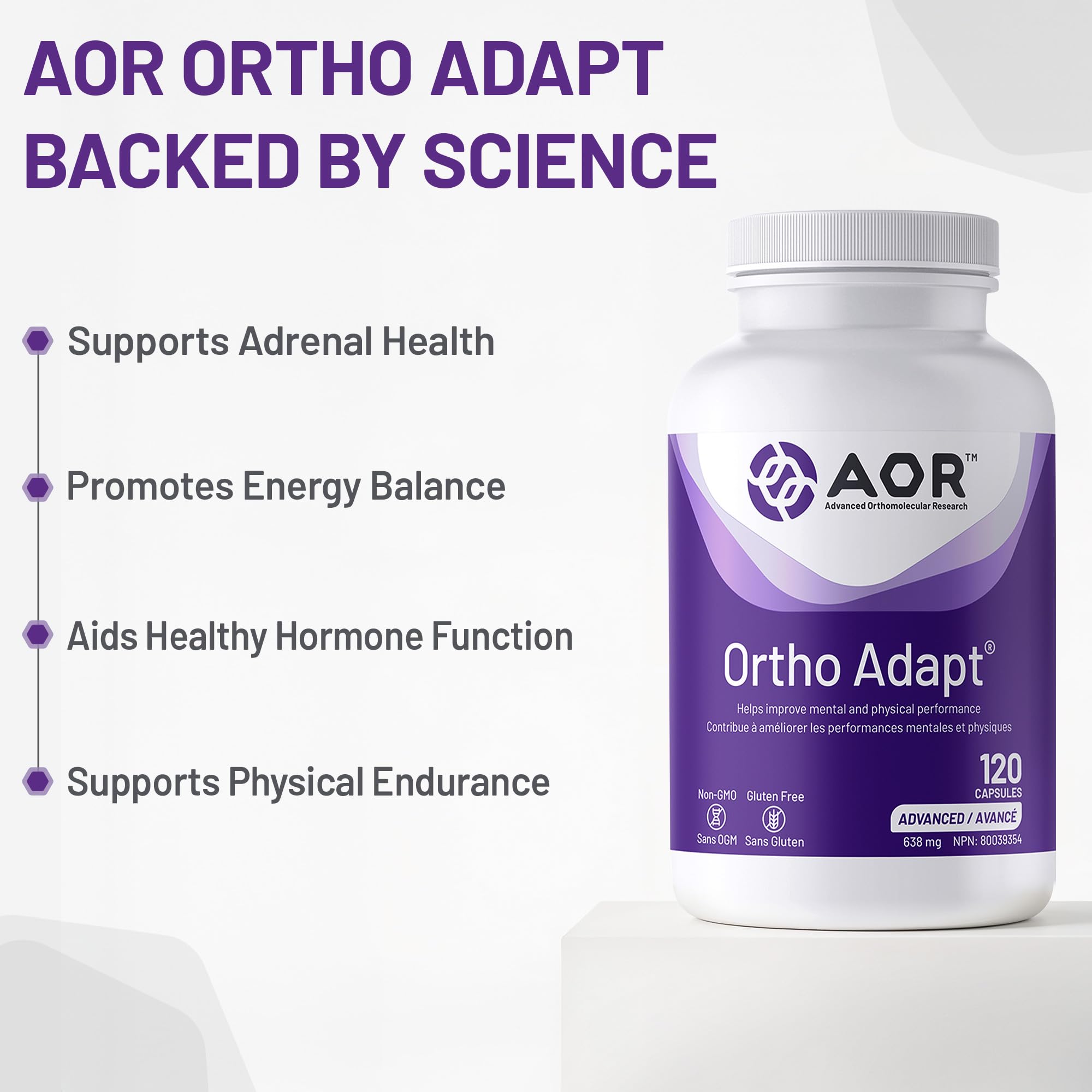 AOR - Ortho Adapt 120 gélules