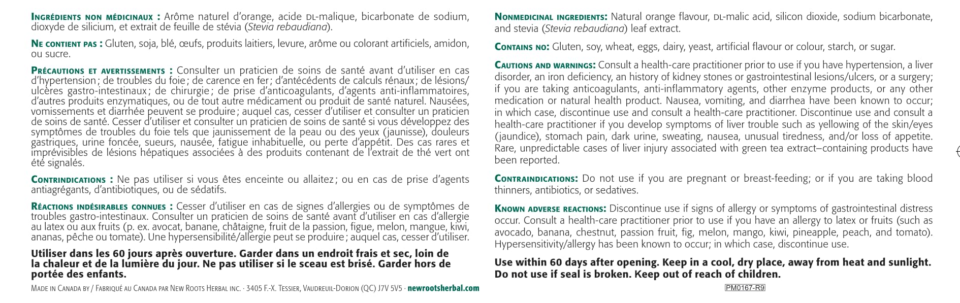 New Roots Vitamine C8 Complexe d'ascorbate (poudre) Orange naturelle 250 g 50 portions