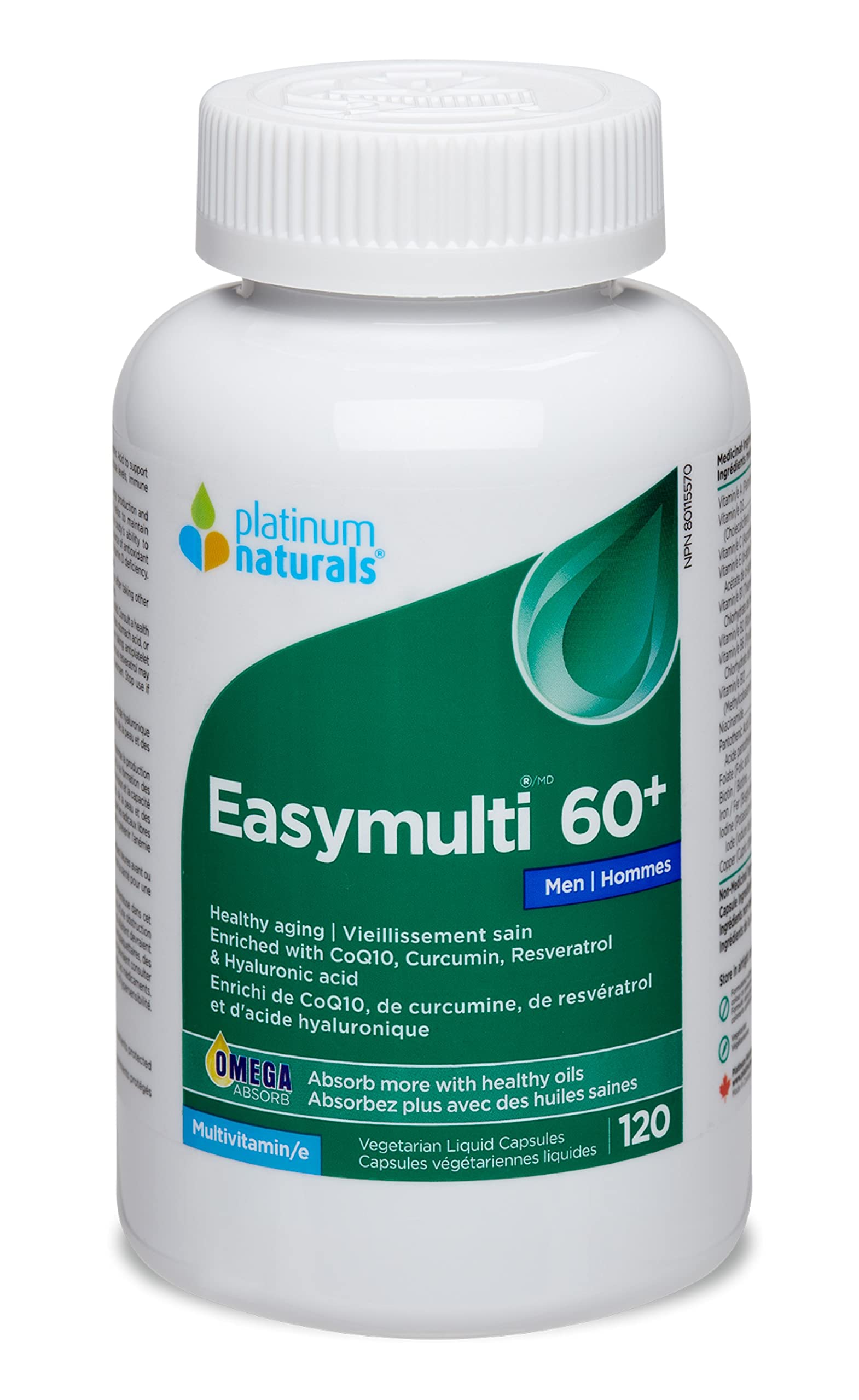 Platinum Naturals Easymulti 60+ for Men