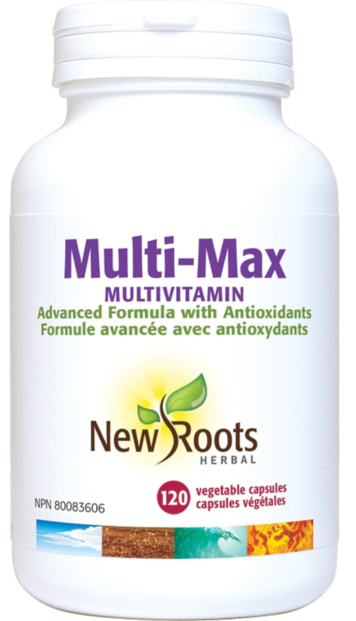 New Roots Herbal Multi-Max Multivitamin, Gluten Free, 60 Day Supply