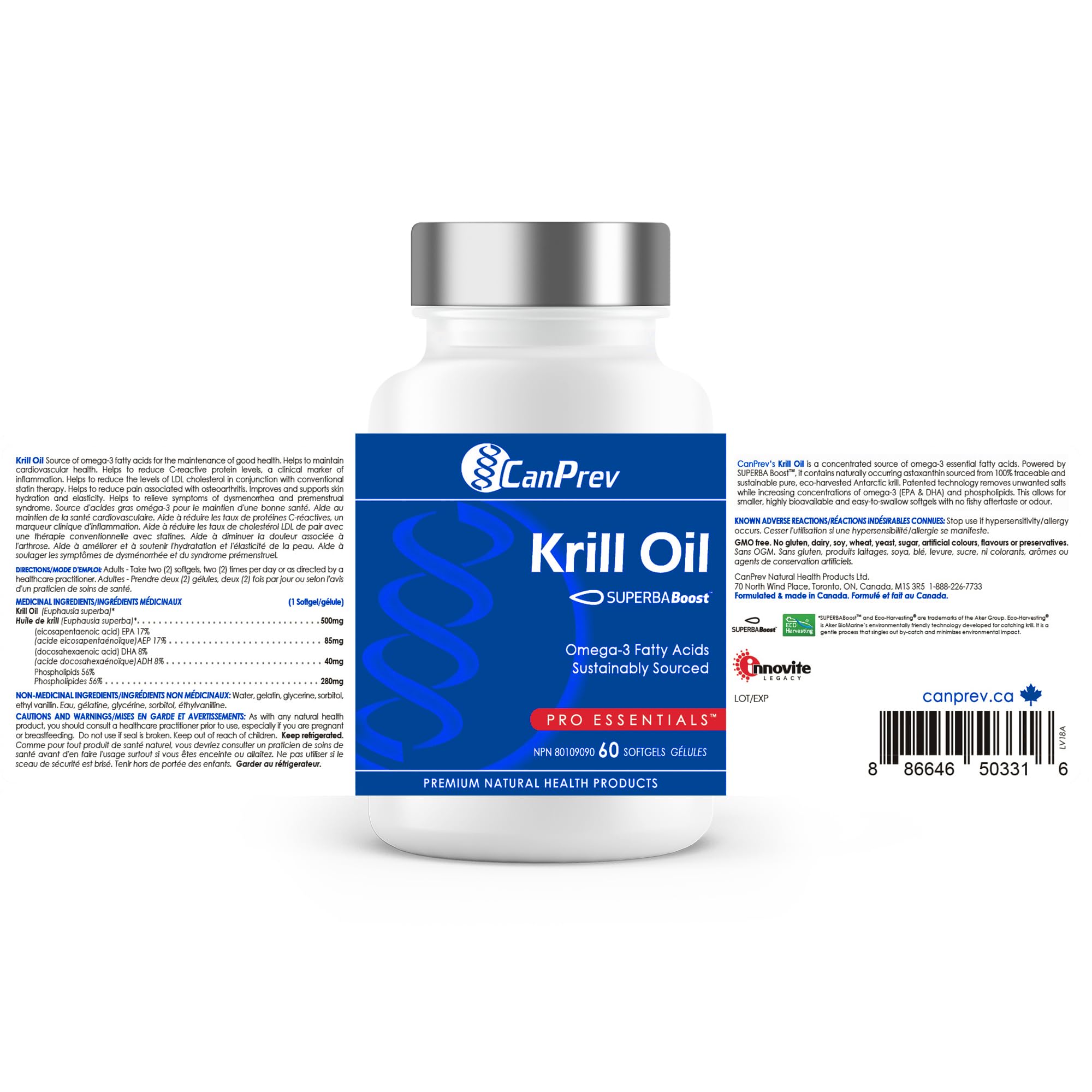 CanPrev - Huile de krill SUPERBABoost