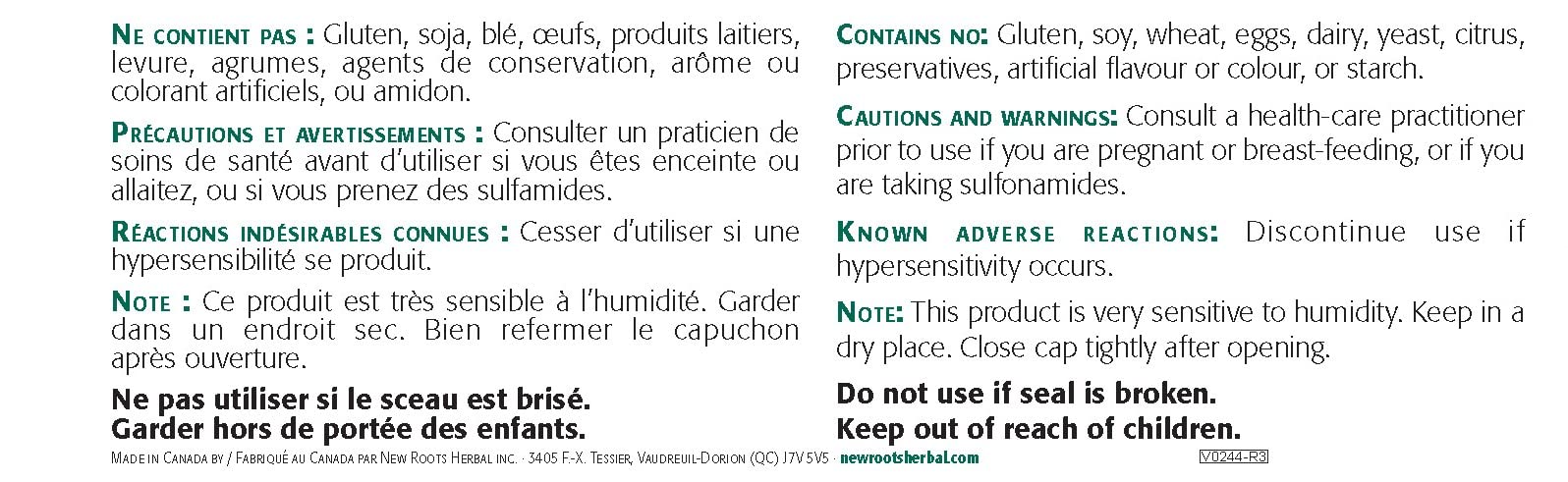 New Roots Herbal - Ultra B Complex 100mg