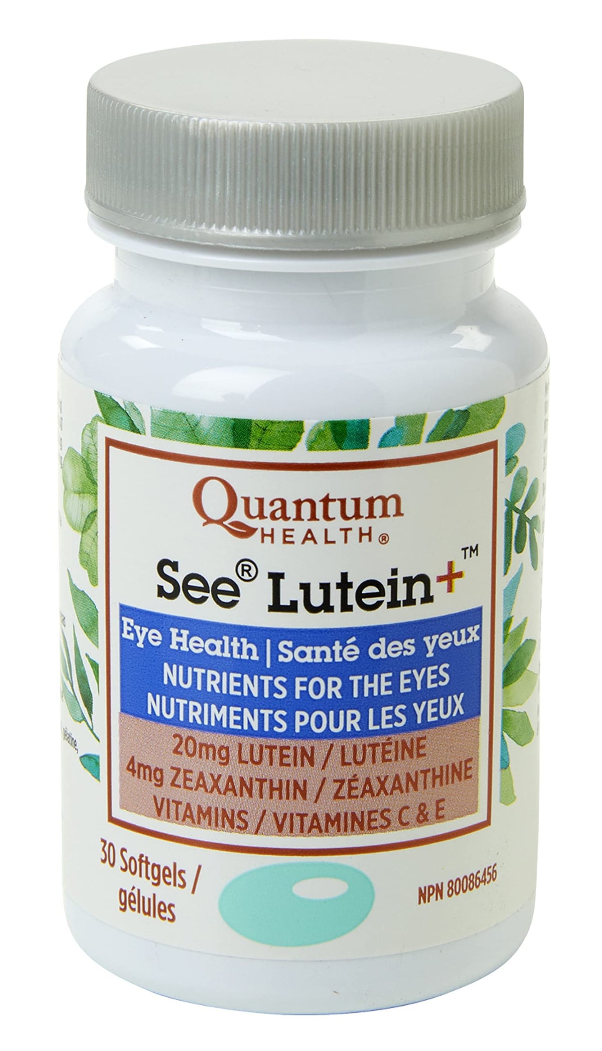 Quantum Health - See Lutein+, 30 Softgels 30-Day Supply - Eye Health - Nutritional Support for Healthy Eyes