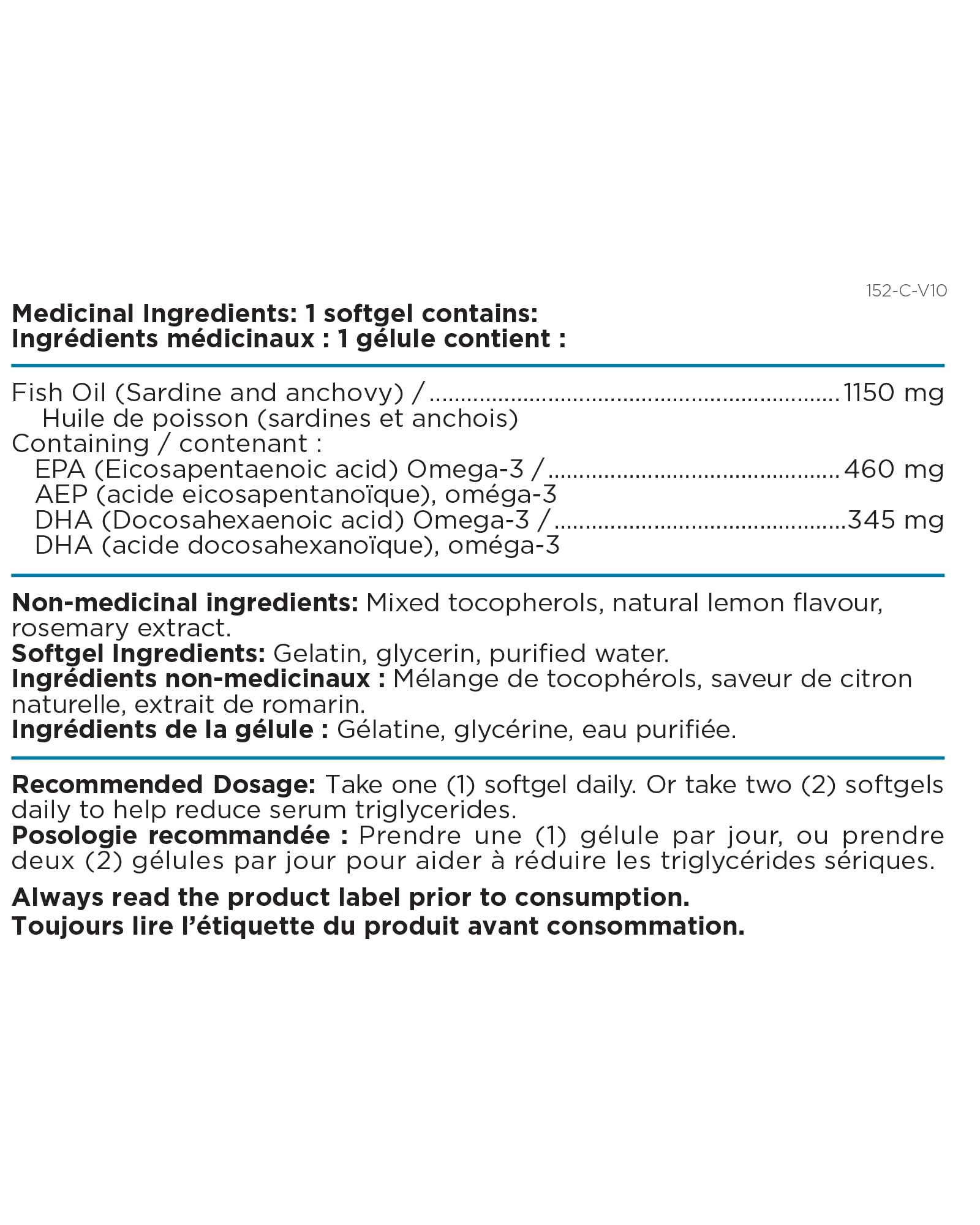 Platinum Naturals Super 800, 120 Softgels - Fish Oil Omega 3 Supplement, High-Potency EPA & DHA for Eye & Heart Health, Cholesterol Support, Pure Omega-3 Fatty Acids, No Fishy Aftertaste