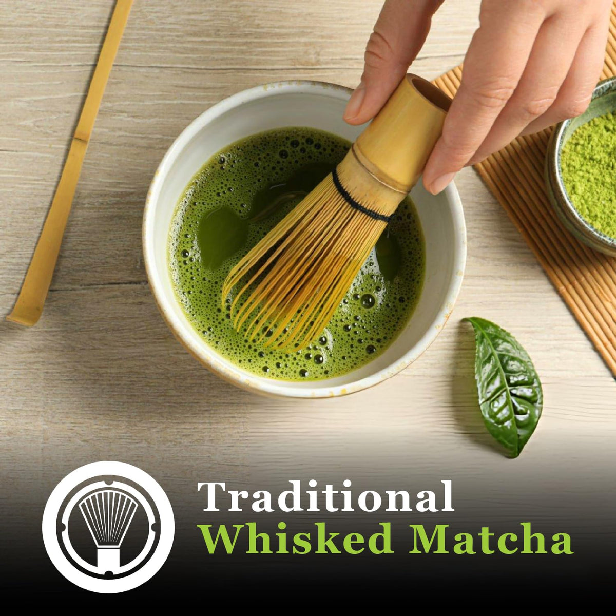 DoMatcha Ceremonial Grade Matcha Green Tea Powder, 30 g Tin, 25 Servings