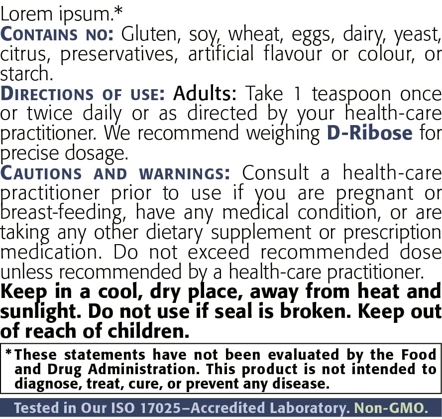 New Roots Herbal - D-Ribose