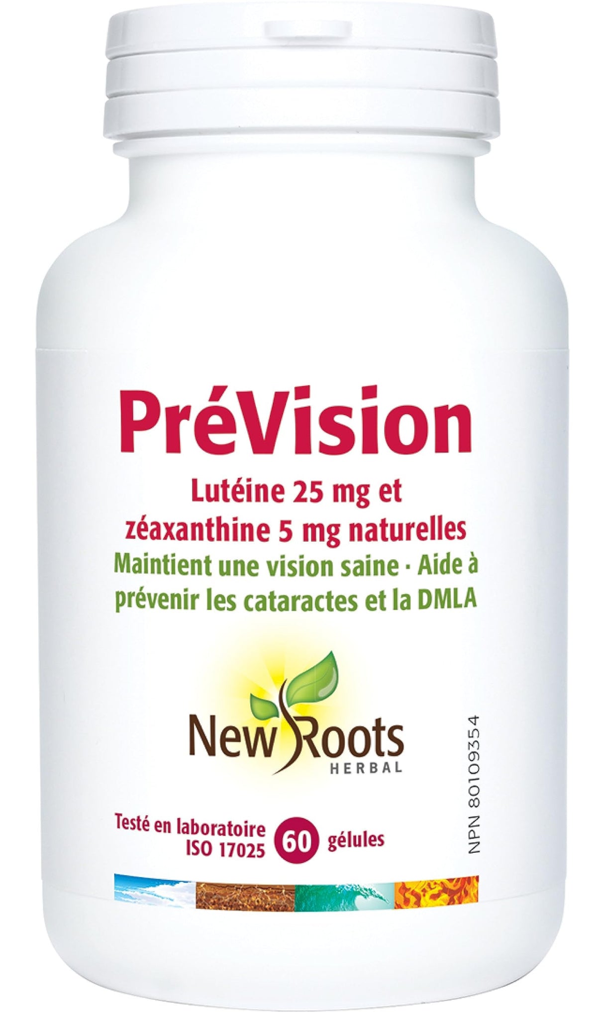 New Roots Herbal EyeSurance Lutein 25mg Zeaxanthin 5mg, 60 Softgels