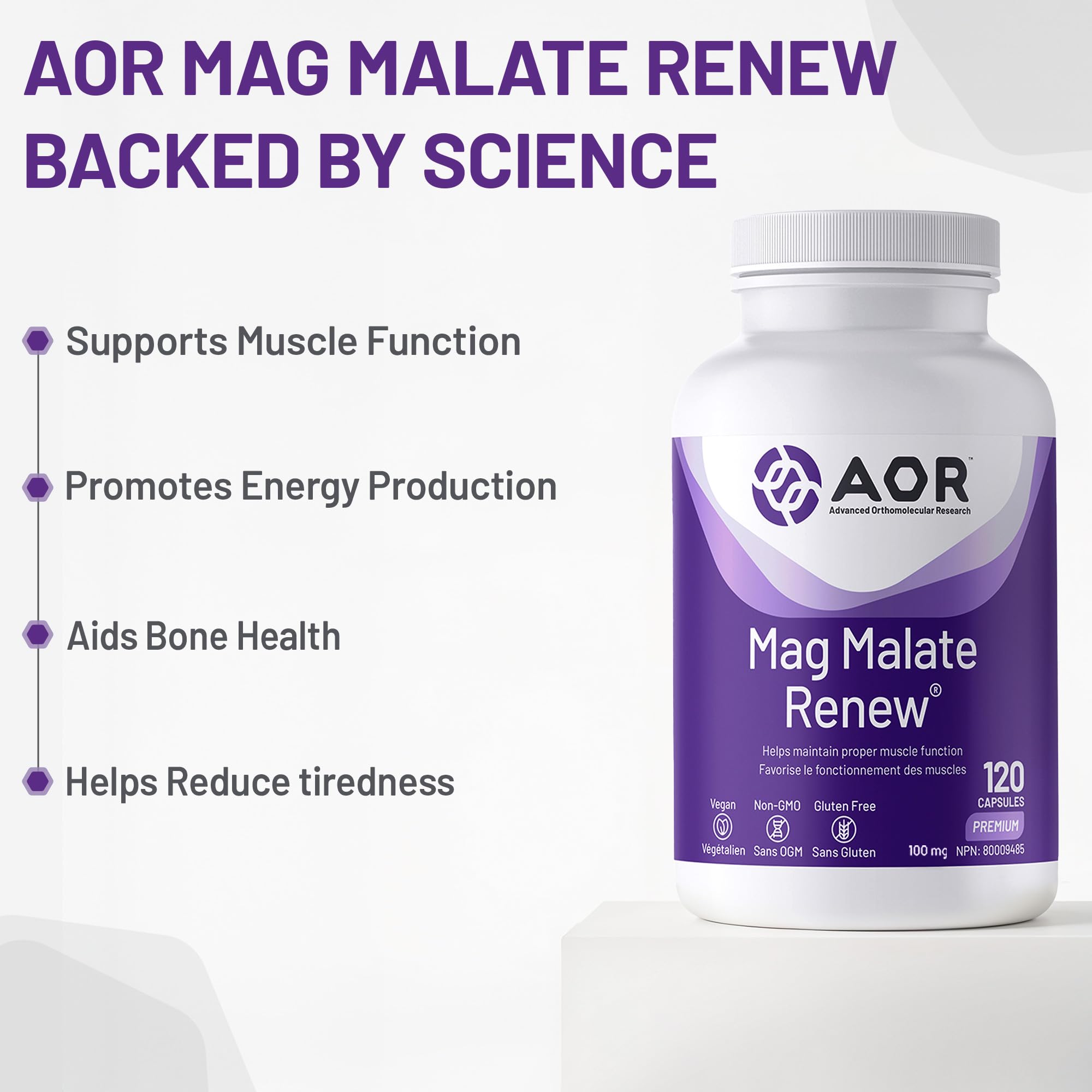 Mag Malate Renew 120 gélules