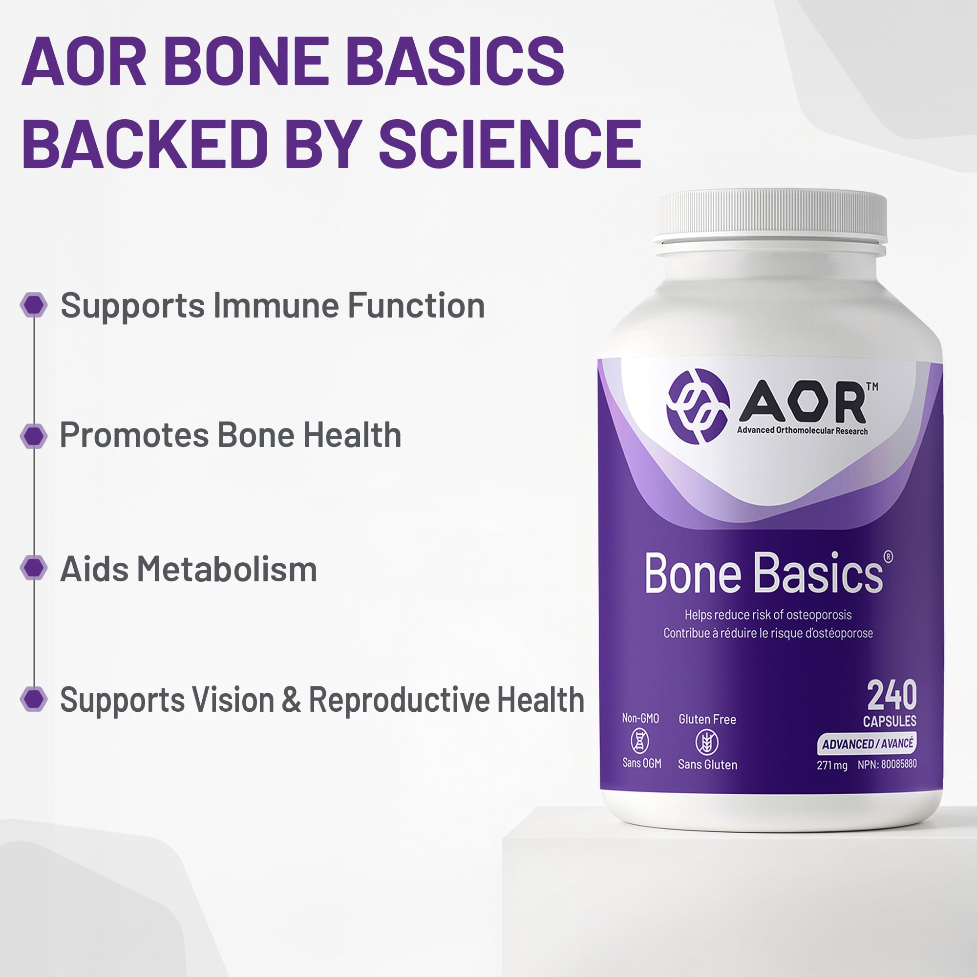 AOR - Bone Basics 271mg