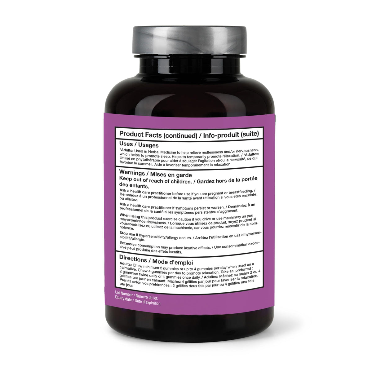 New Nordic L-Theanine Calm Gummies, Non Sedating