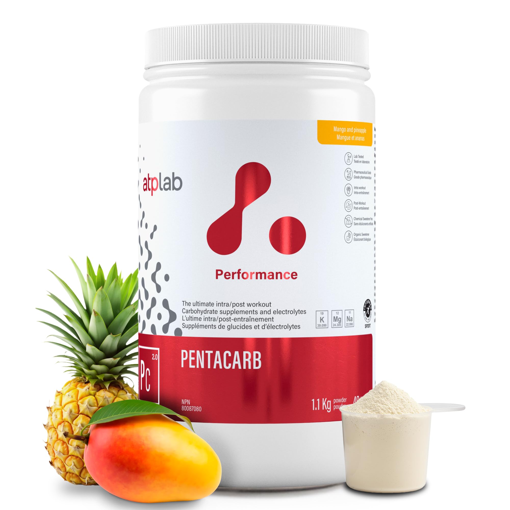 ATP LAB Pentacarb 1,1kg Poudre 40 portions