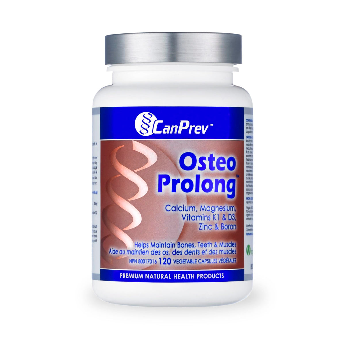 CanPrev Osteo Prolong Capsules, Calcium Magnesium Zinc Vitamin D3, 120 Caps