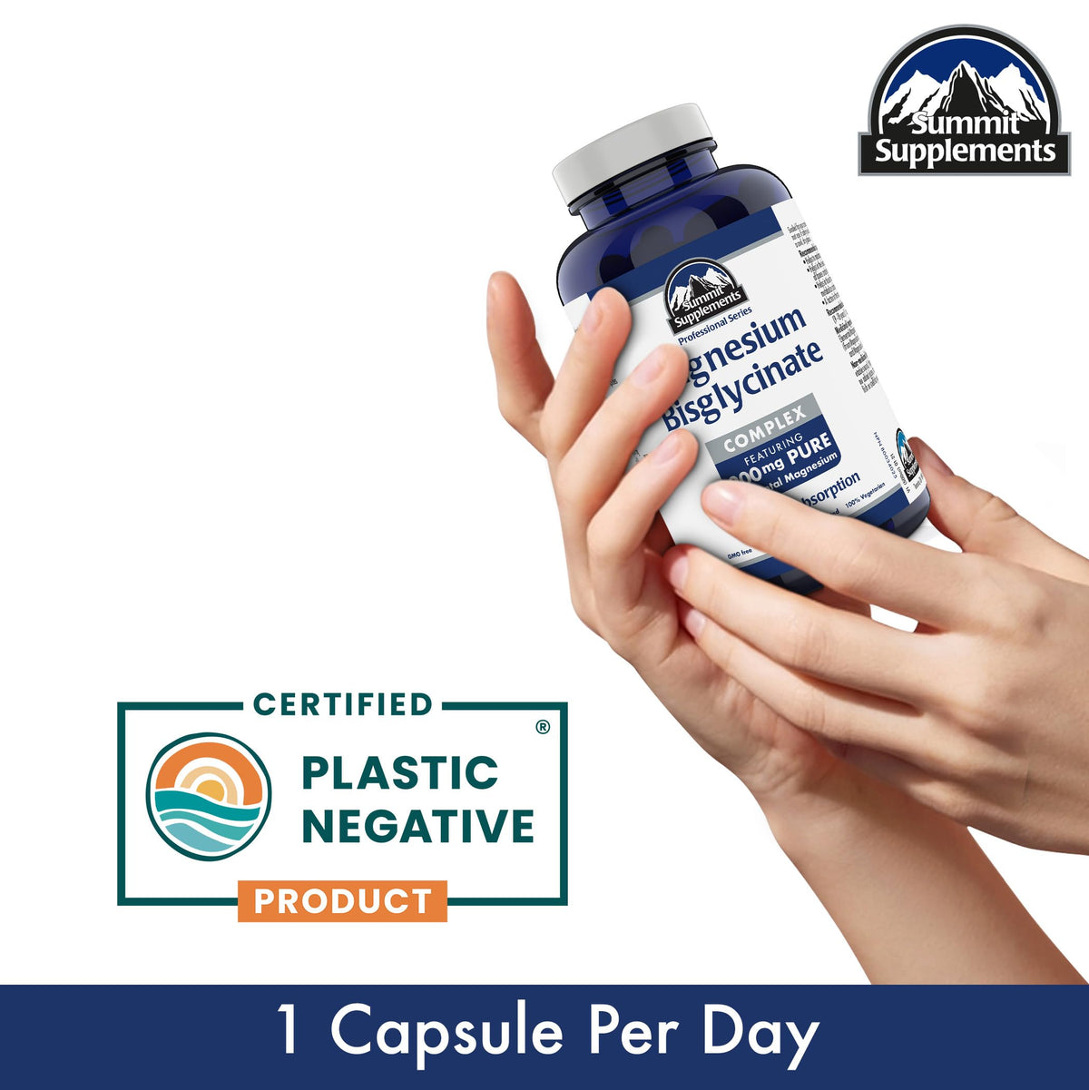 Magnesium Biglycinate 200 mg 150 Capsules, 150-Day Supply - Muscle Health, Bone Health and Cramp Relief - Sweet Dreams Magnesium Supplements - 3rd Party Tested - Formulated & Made in Canada