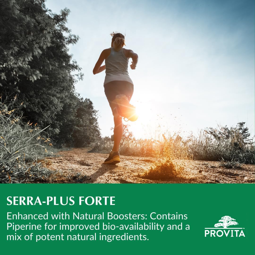 Serra-Plus fast relief for pain and inflammation, Canadian Made by Provita Nutrition