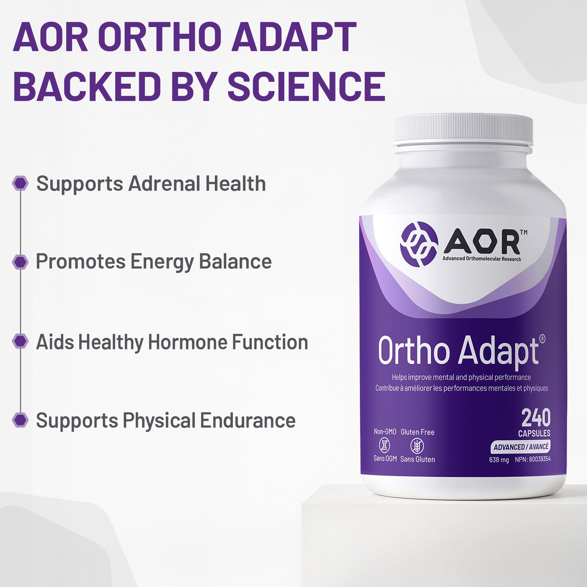 AOR - Ortho Adapt 120 gélules