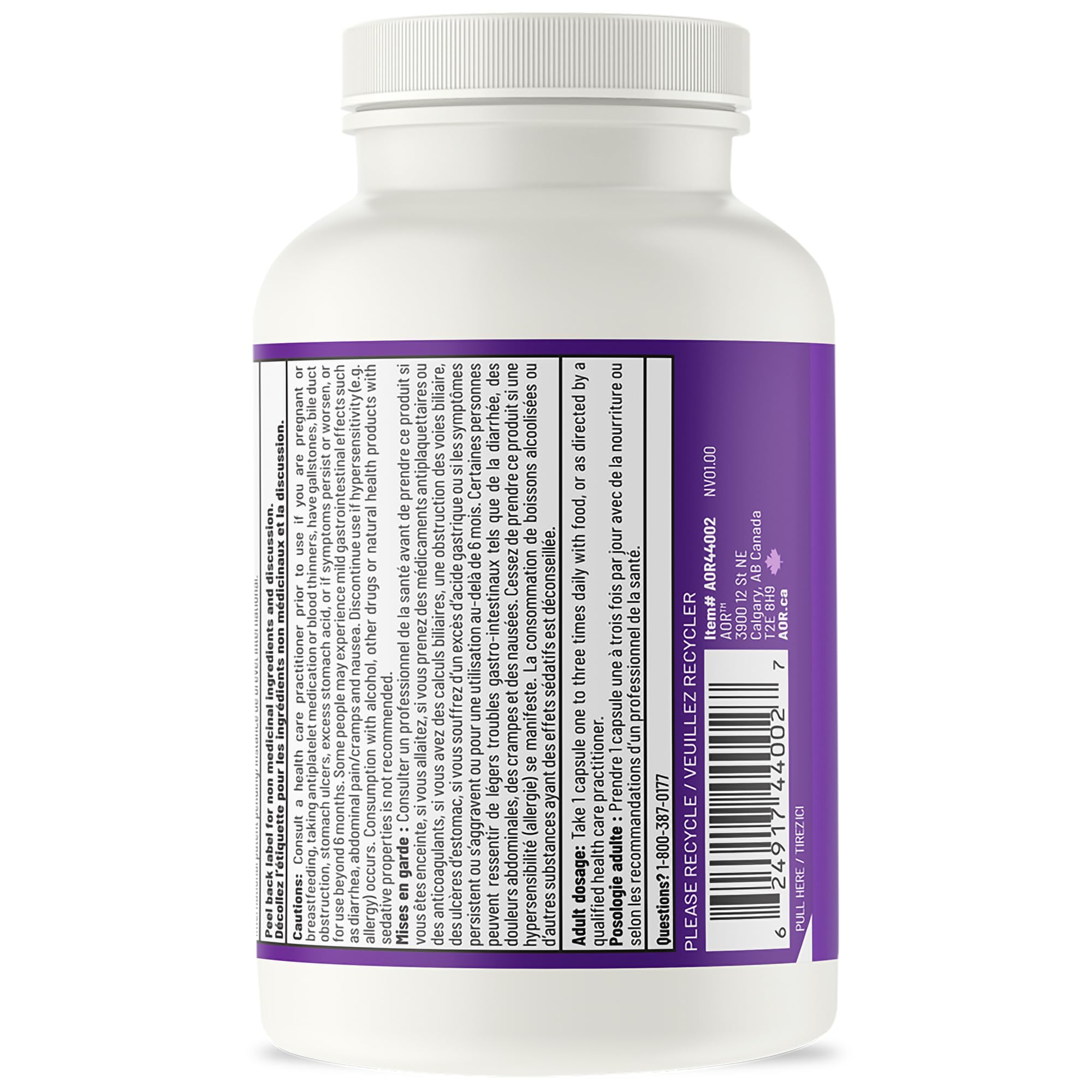 AOR Complément Soulagement de l'Inflammation 280mg, 60 Gélules pour 60 Jours - Contient Boswellia, Curcumine Longvida & Ashwagandha - Mélange de Curcuma pour le Soutien Articulaire, la Souplesse & le Confort - Végétalien et Sans OGM