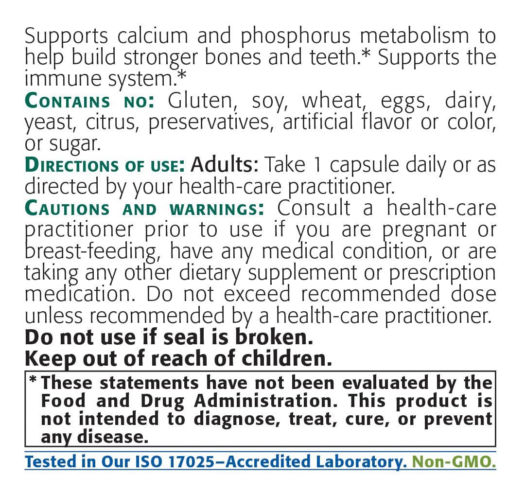 New Roots Herbal Vitamine D3 1000 UI, 180 capsules végétales, approvisionnement de 6 mois, aide au développement et au maintien des os et des dents, vitamine D3 pour l'absorption du calcium et le soutien osseux - Sans OGM et sans agents de conservation