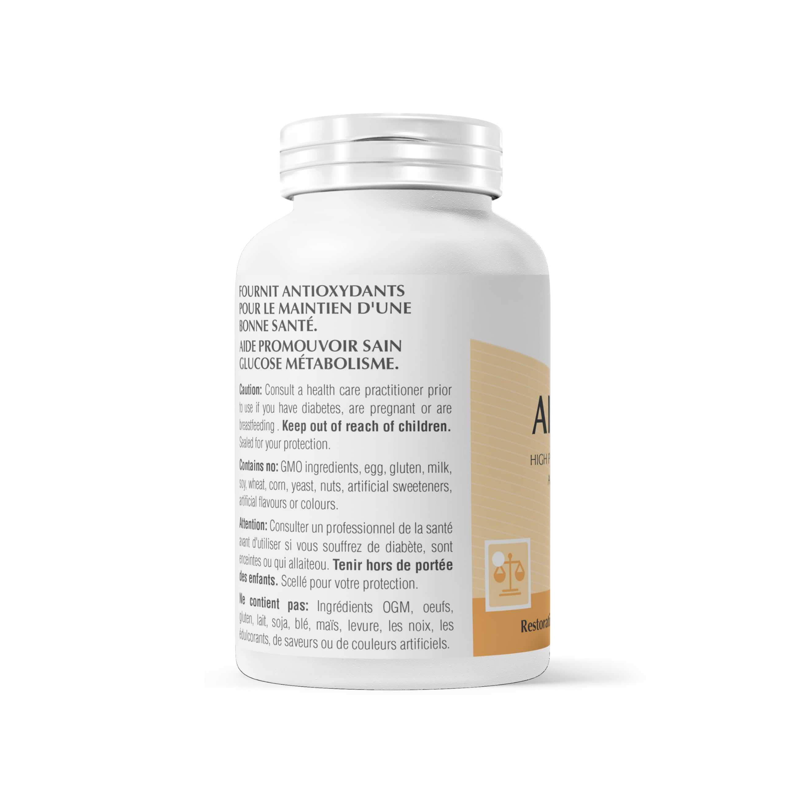 ALA-300 Acide Alpha Lipoïque par Provita Nutrition (Fabriqué au Canada) 60 capsules