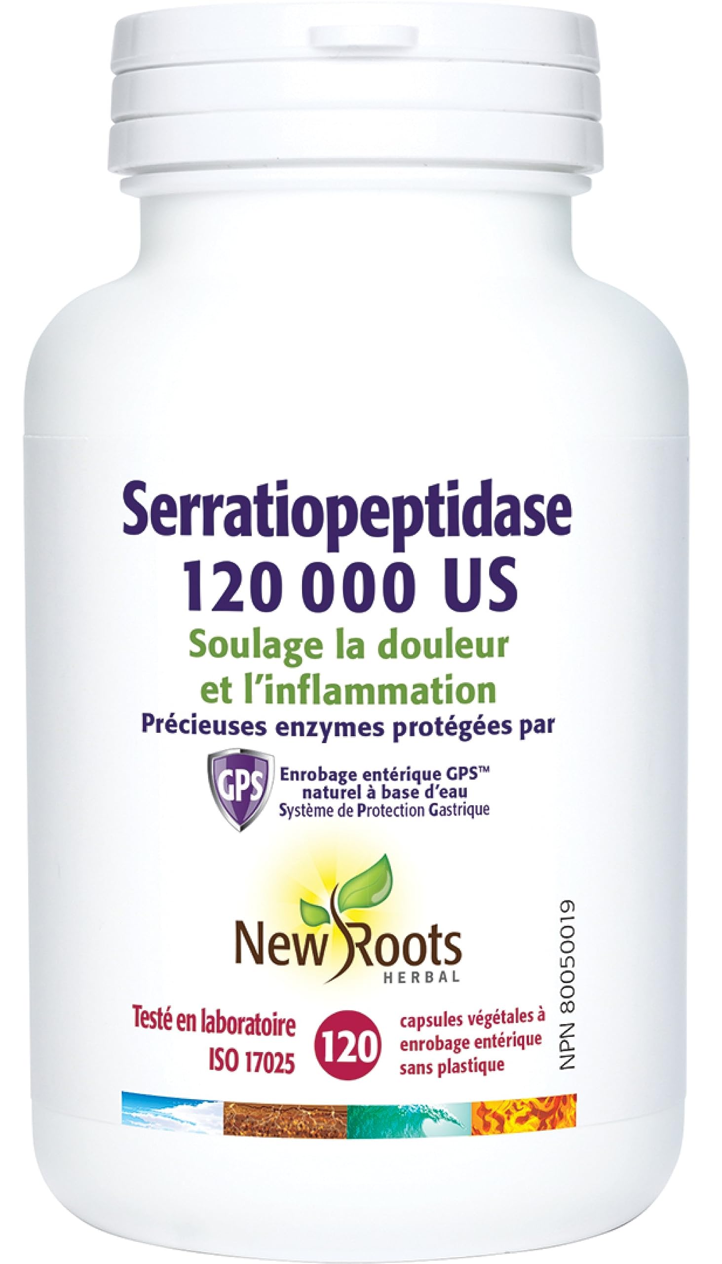 New Roots Herbal Serratiopeptidase 120,000 SU