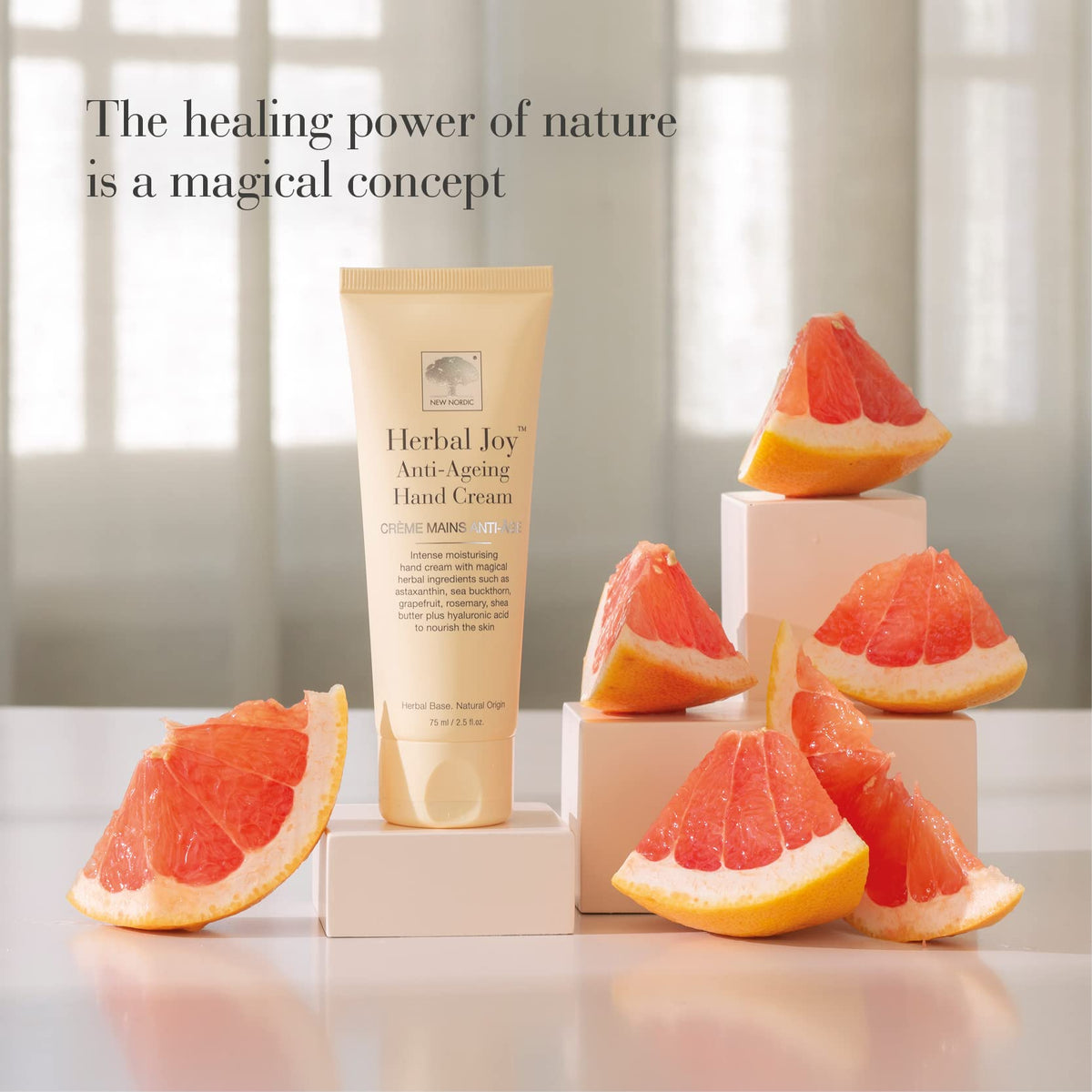 New Nordic - Herbal Joy Anti-ageing Hand Cream, 75 ml