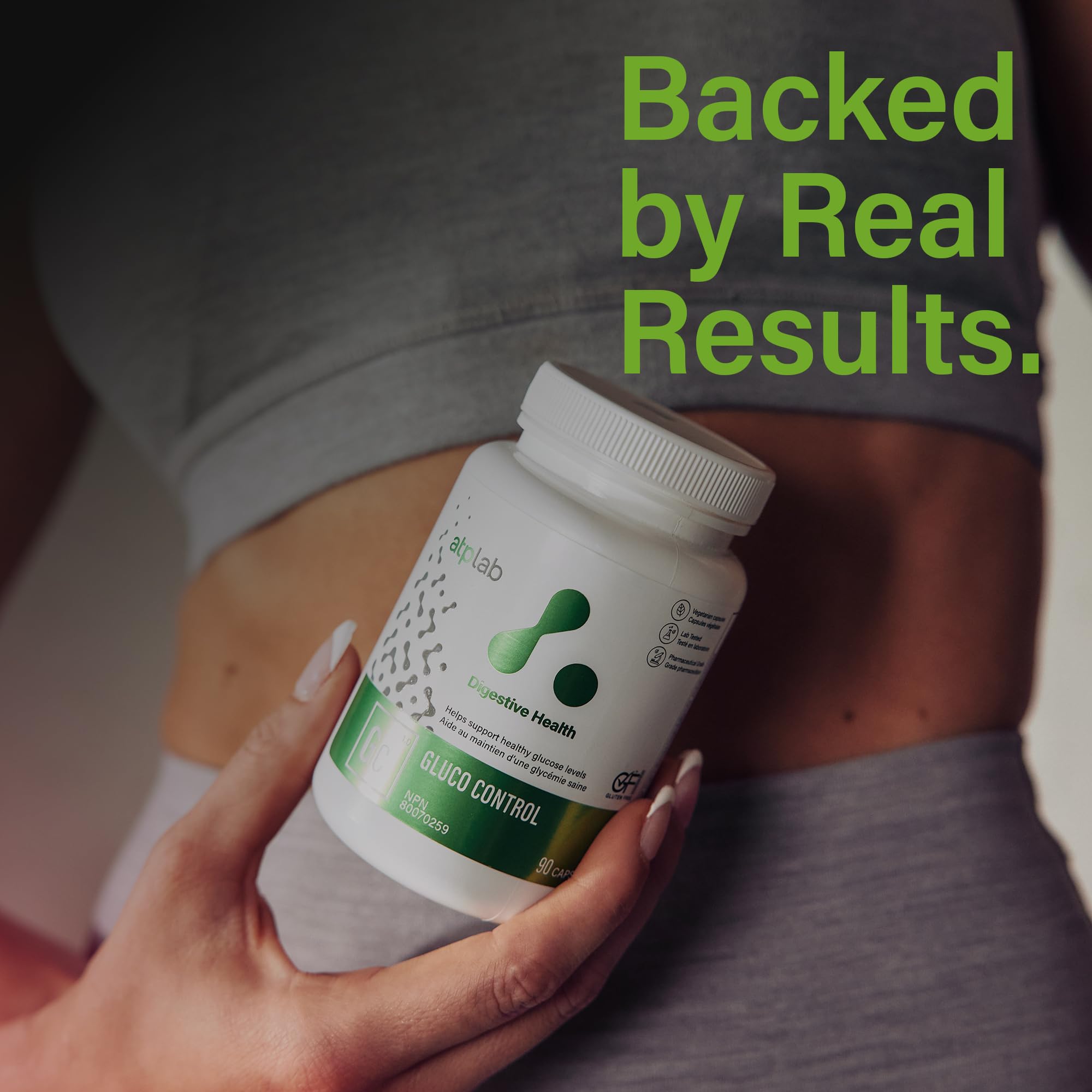 ATP LAB - Gluco Control 90 Capsules - Digestive Health - Kidney Stone Relief - Immune System Booster for Adults - Blood Glucose Pills & Blood Lipids