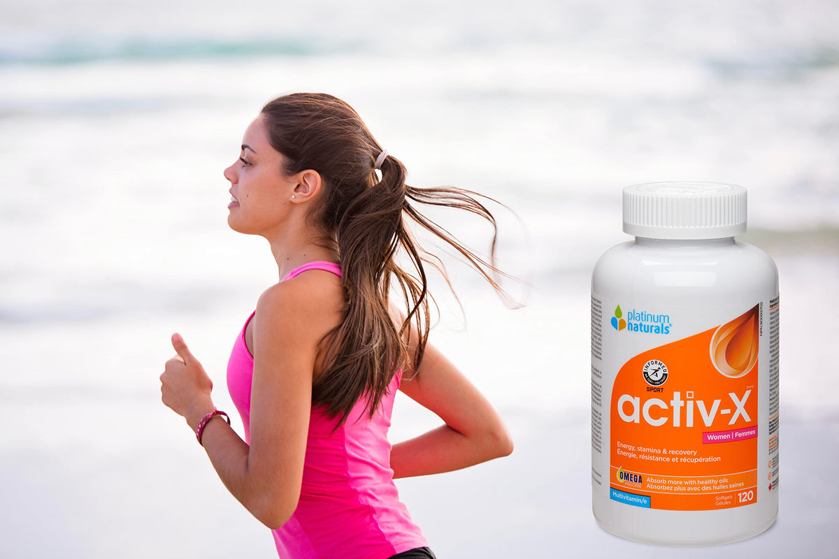 Platinum Naturals Activ-X for Women Multivitamin for Athletes (120 Capsules)
