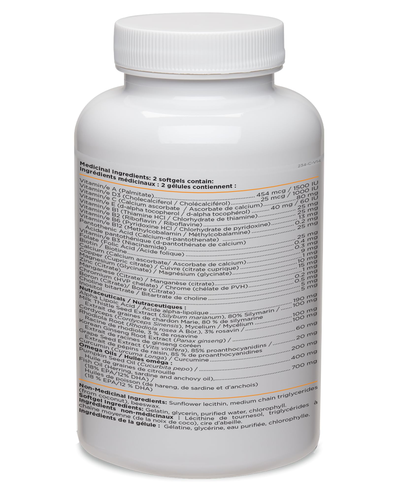 Platinum Naturals - Activ-X pour hommes | Énergie | Endurance | Récupération
