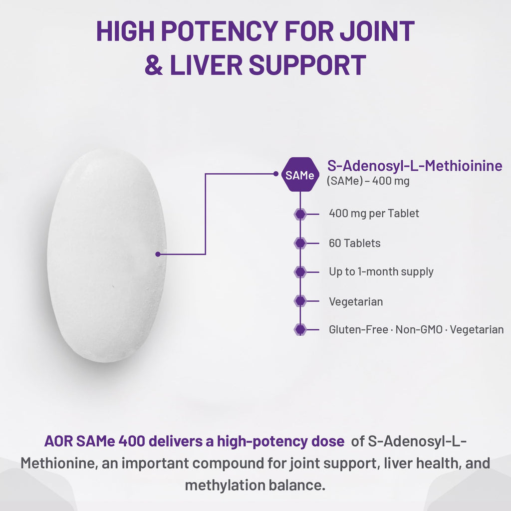 AOR - SAMe 400-60 Tablets
