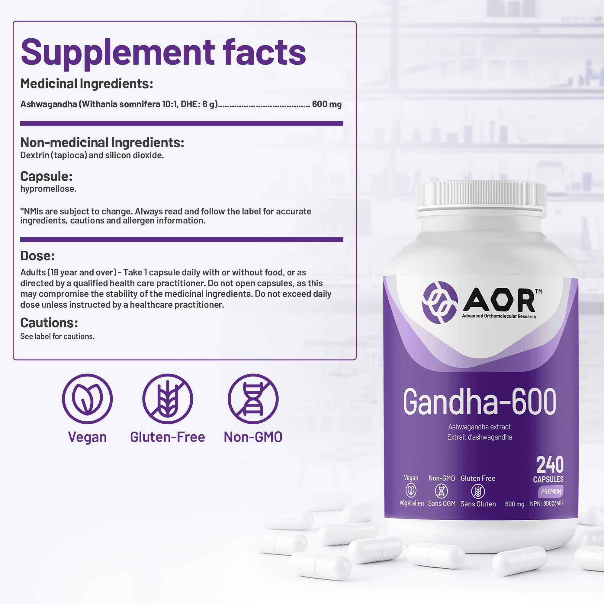 AOR Gandha-600