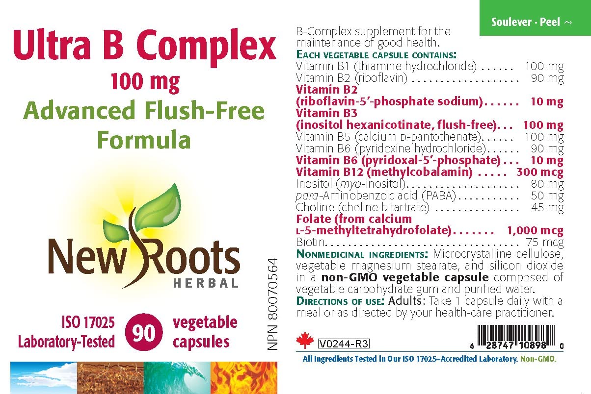 New Roots Herbal - Ultra B Complex 100mg