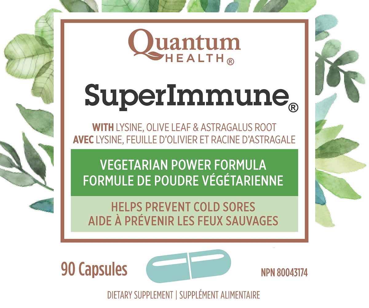 Quantum Super Immune Plus Power Formula, 90 Vegetarian Capsules