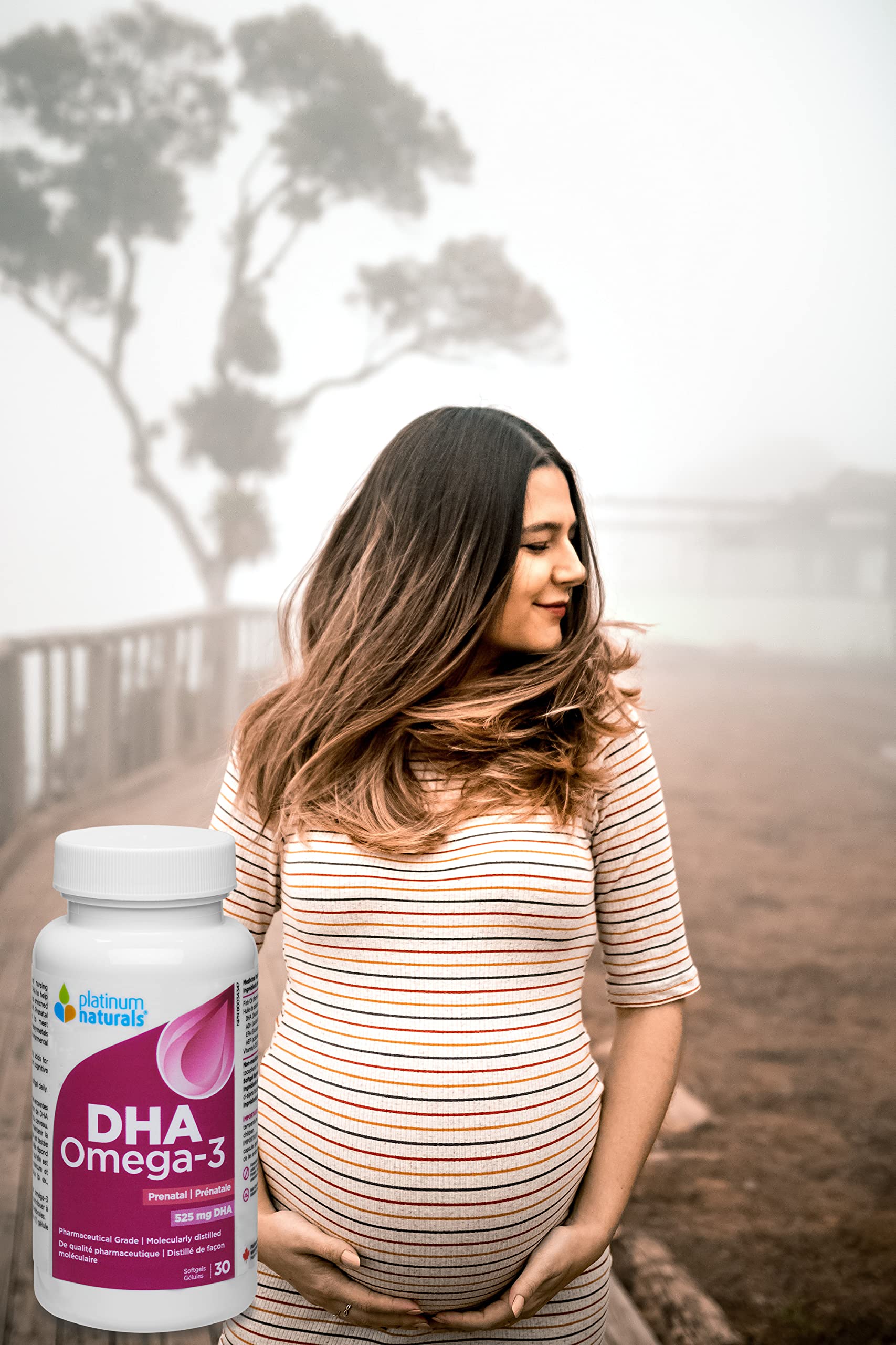 Platinum Naturals Prenatal DHA Omega-3 Softgels, 30 Count - Essential Nutrition for Expecting Mothers, Pregnancy Vitamins with DHA for Women - Supports Overall Wellness During Pregnancy