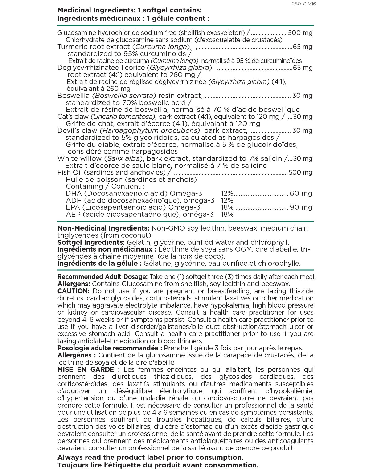 Platinum Naturals Relev-X, 90 Softgels - Advanced Joint Support for Men & Women, Joint Relief - Supports Cartilage & Joint Function, High Potency Antioxidants with Omega 3, EPA, DHA & Turmeric