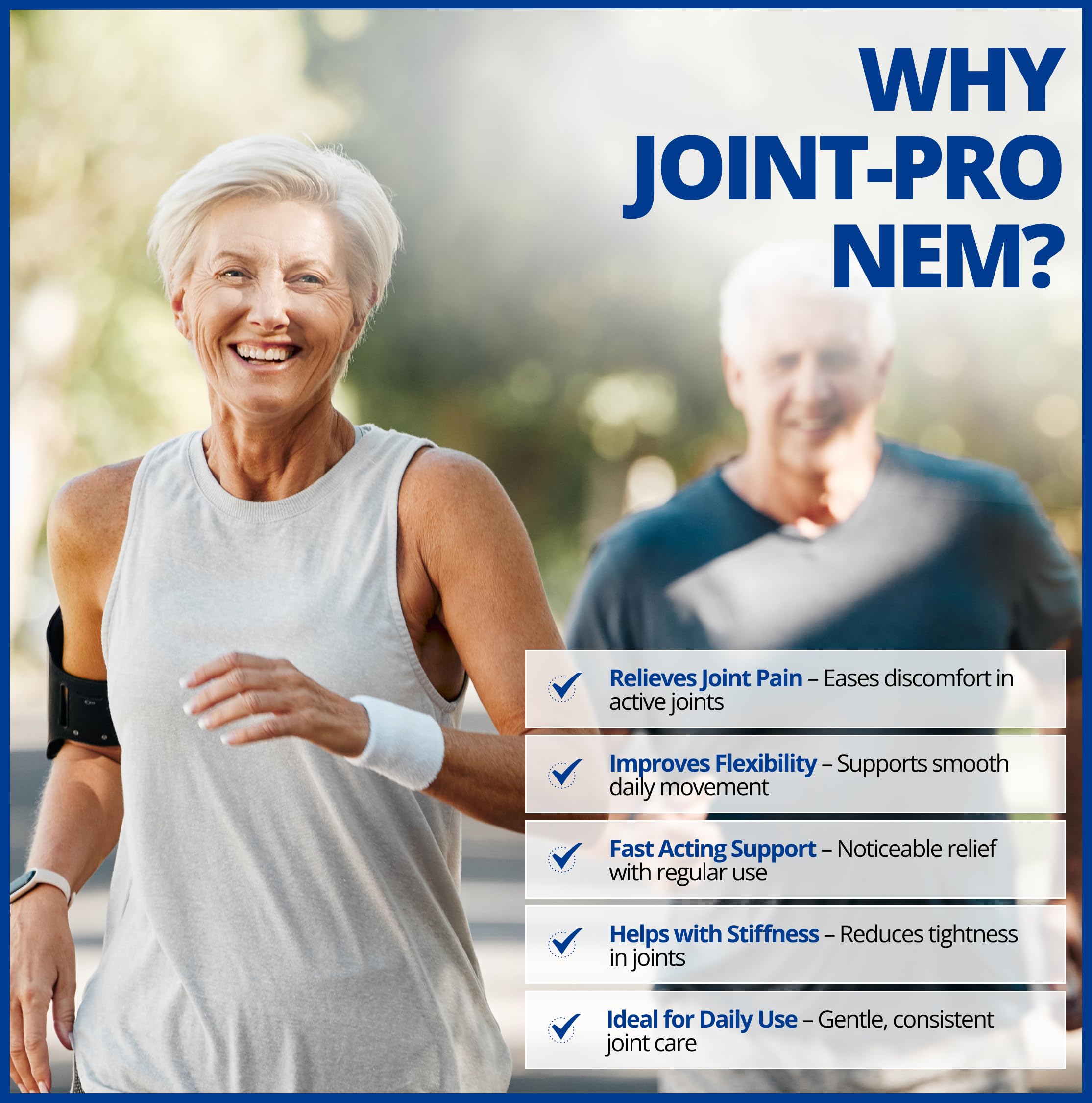 CanPrev Joint-Pro NEM Natural Eggshell Membrane, 60 V-Caps 30 Days Supply - NEM Supplement for Joint Comfort, Flexibility and Improve Recovery - Promotes Cartilage Function - Encourages Easy Movement