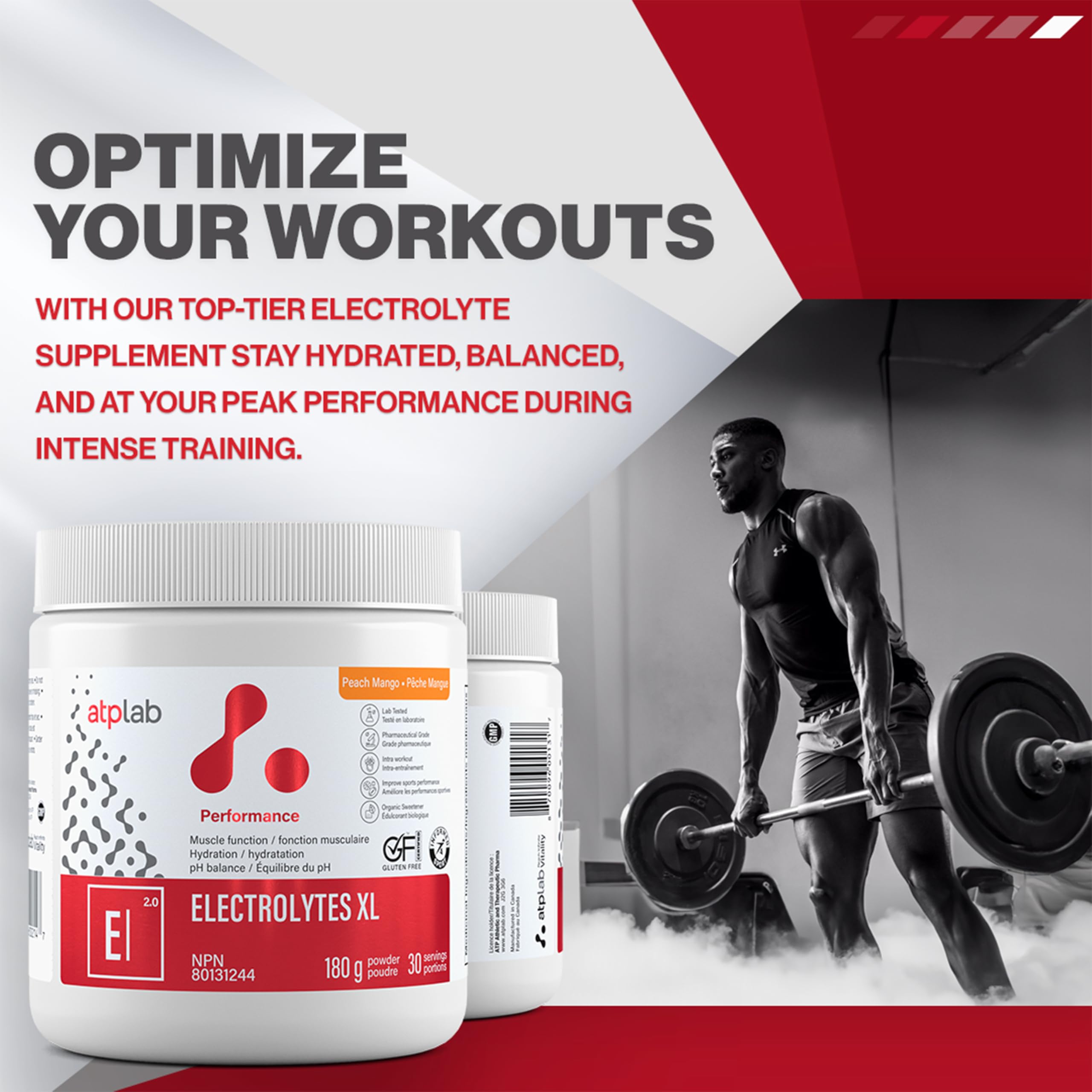 ATP LAB - Électrolytes XL - 180g