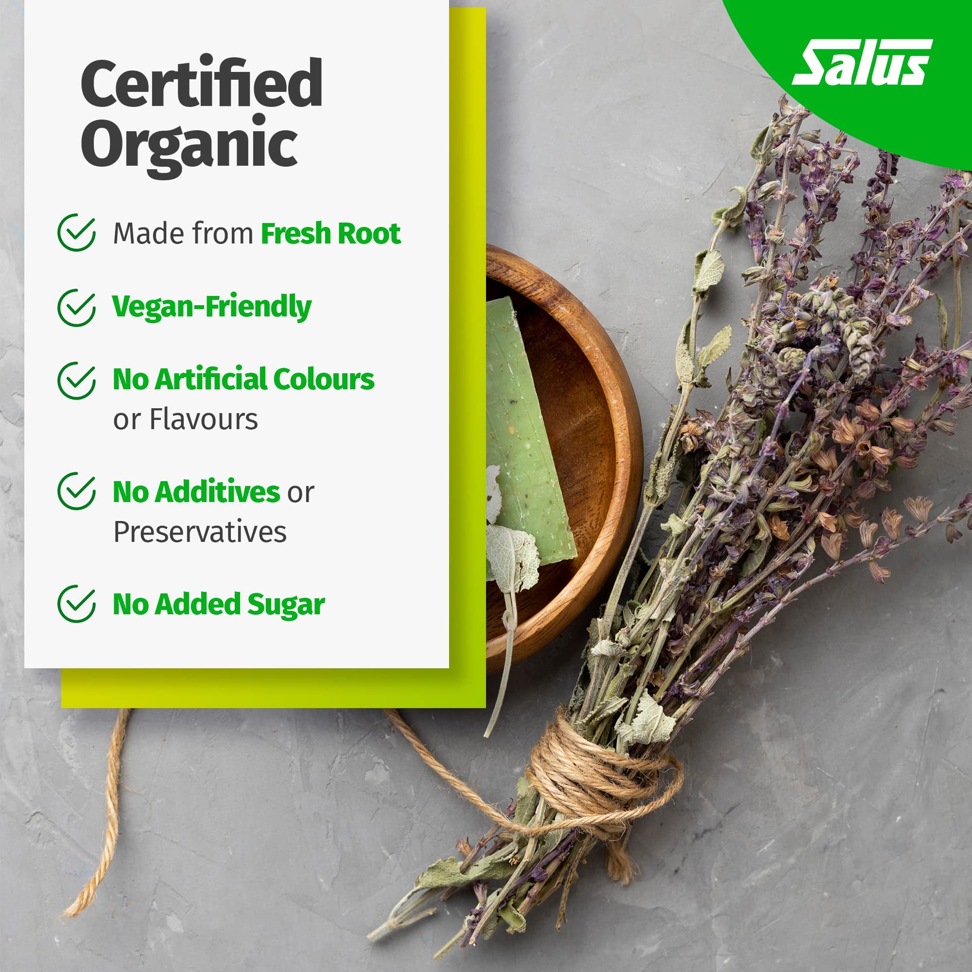 Salus Valerian Fresh Plant Juice | Natural Sleep Aid Promotes Deep Sleep and Anxiety Relief | Calming Support| Herbal Supplement Relax Body and Mind | Organic Valerian Root and Herb | Vegan