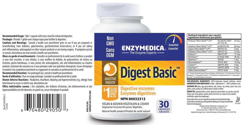 Enzymedica - Digest Basic