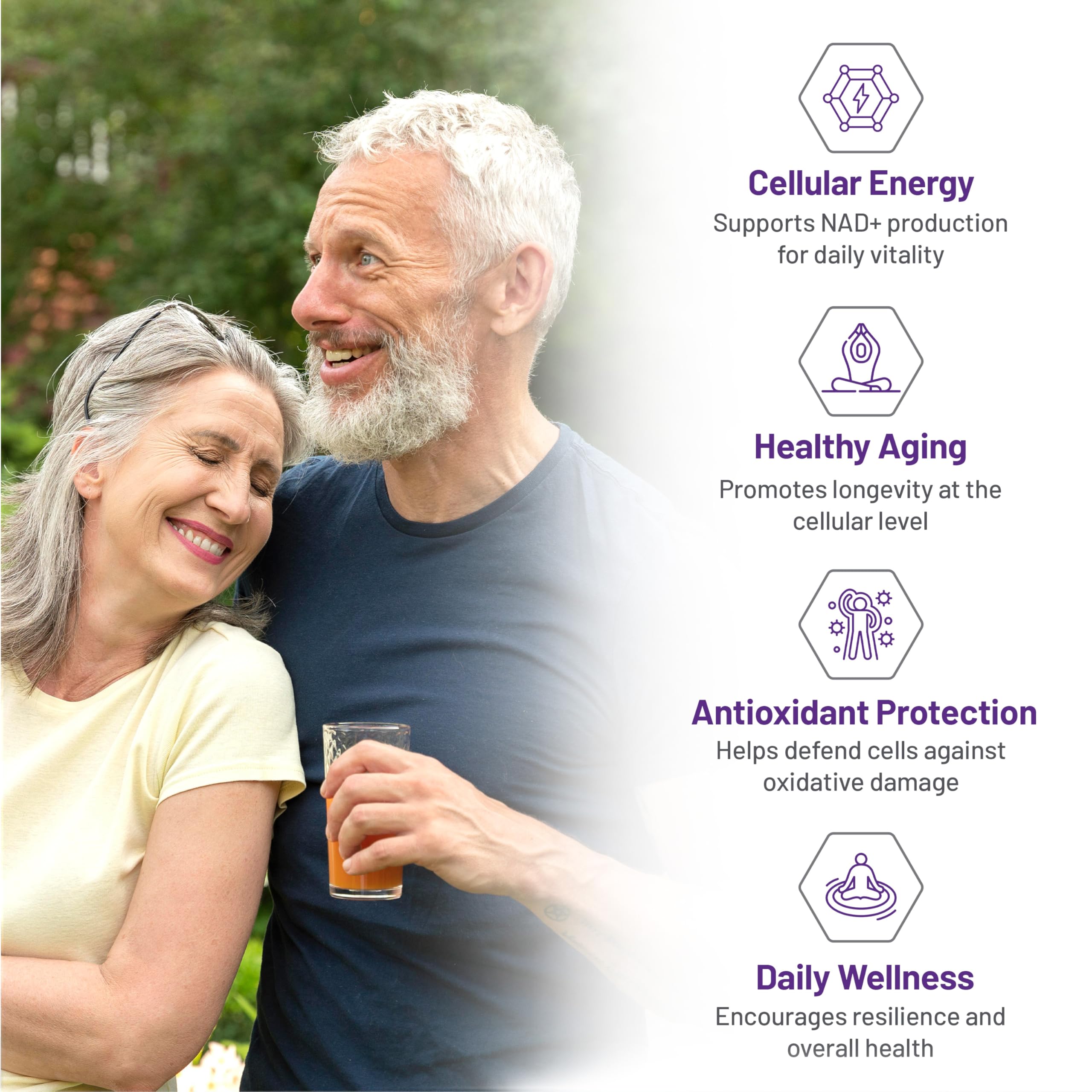 AOR NMN + Wheat Germ, 30 Capsules 30-Day Supply - Nicotinamide Mononucleotide Supplement with Spermidine, Maintain NAD+ Level, Promotes Cellular Vitality, Support Energy & Metabolism, Vegan & Non-GMO