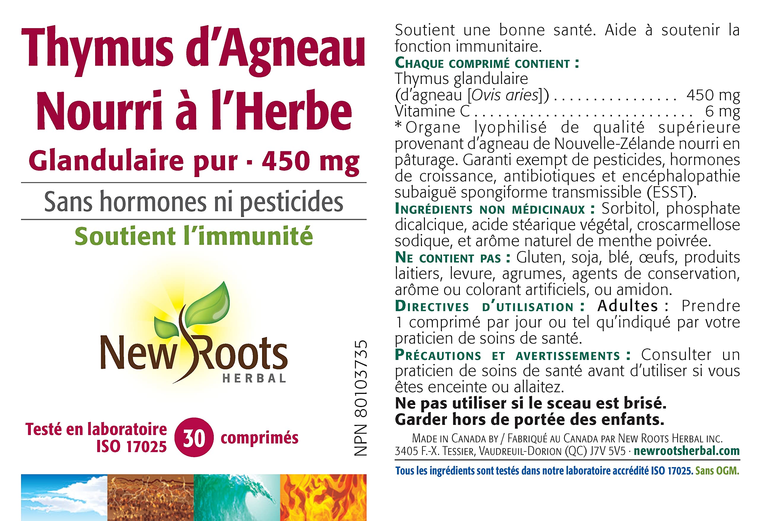 New Roots Herbal Grass-Fed