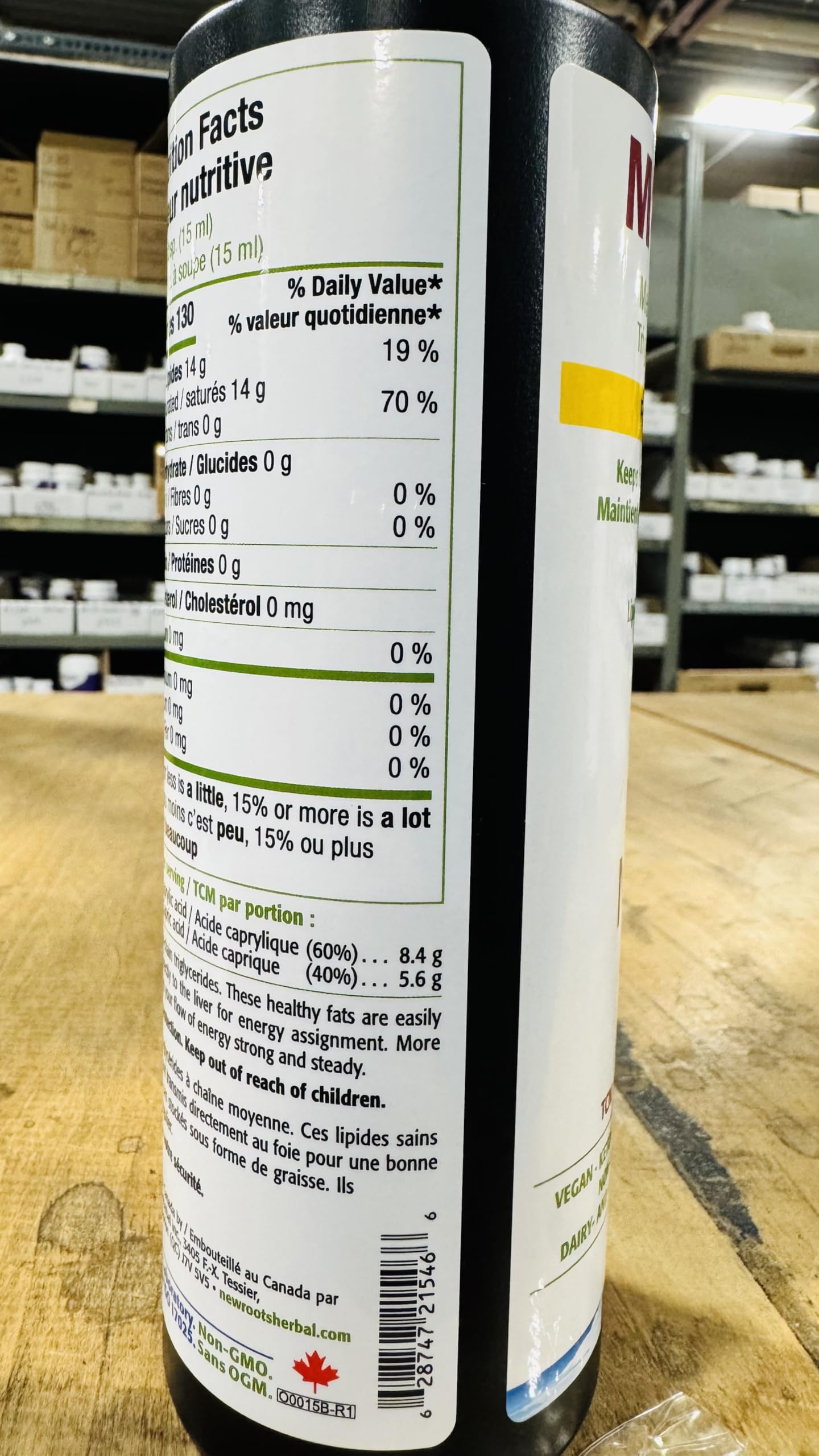 New Roots Herbal - MCT Energy