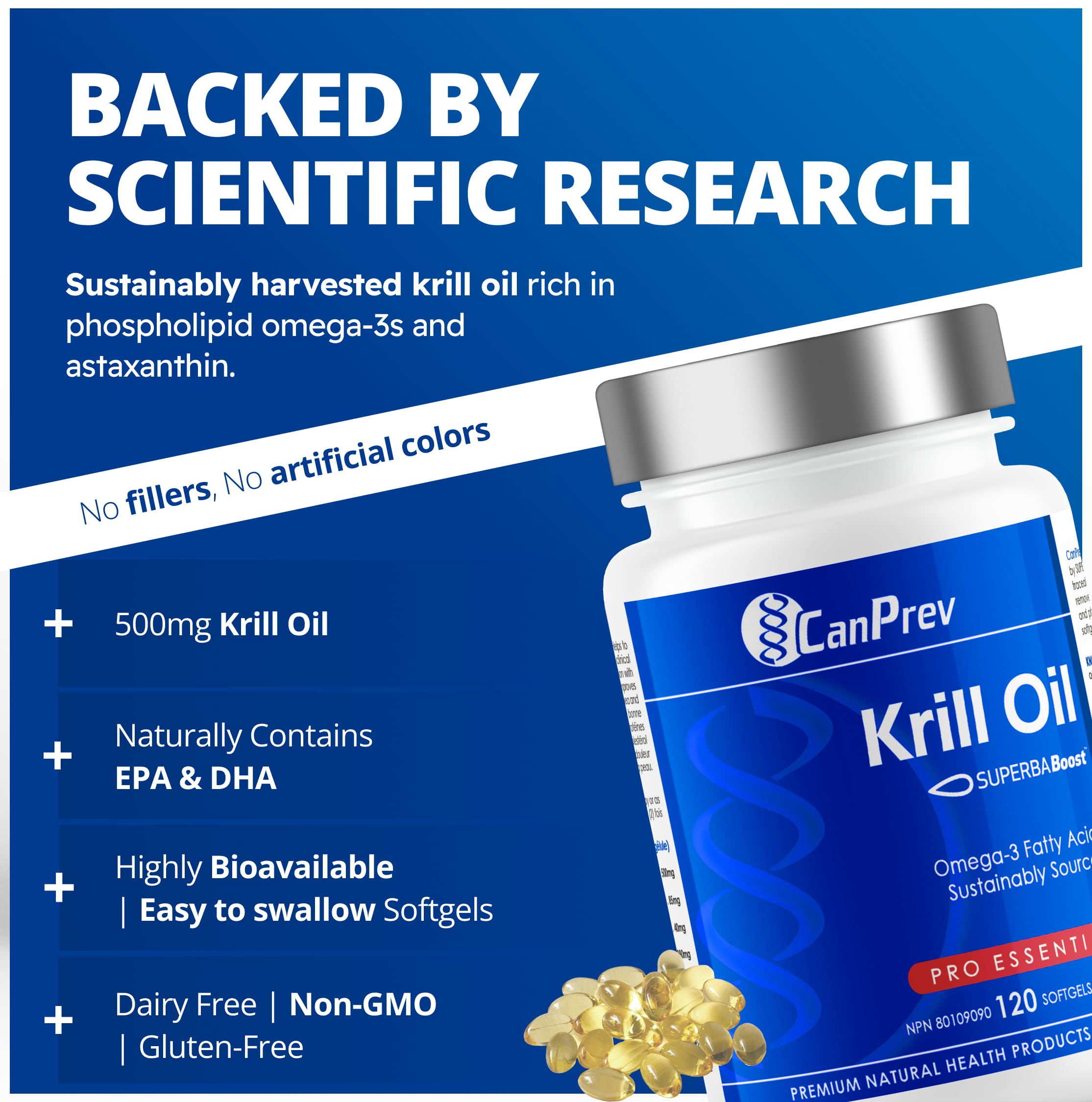 CanPrev - Huile de krill SUPERBABoost