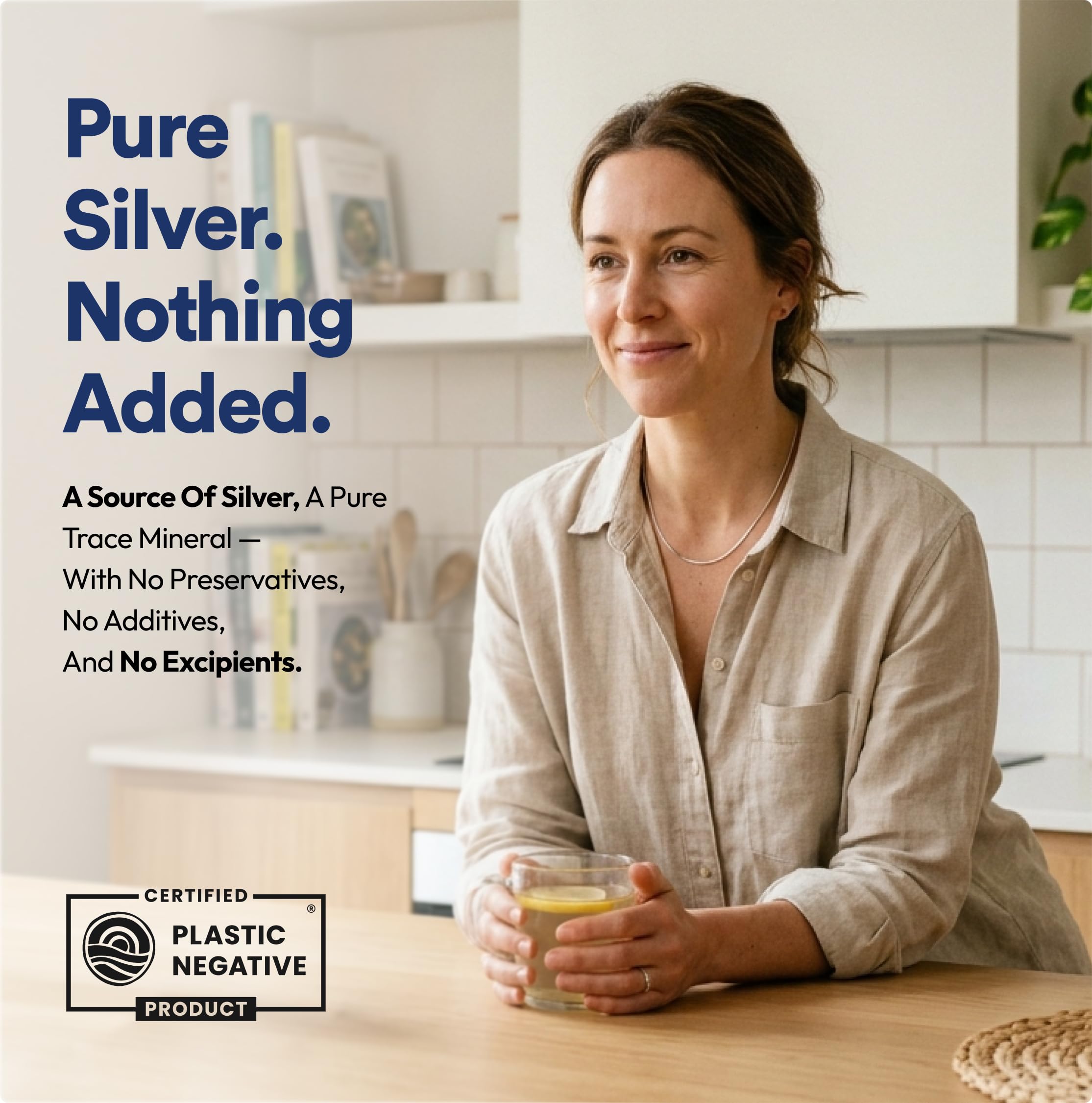 Pure Colloidal Silver Liquid 600ml Family Size, 120 Servings, 10 ppm Trace Mineral Drops, Neutral Taste, Multipurpose Daily Use for Skin & Wellness, Proudly Canadian, Plastic Negative, Vegan, GMO-Free