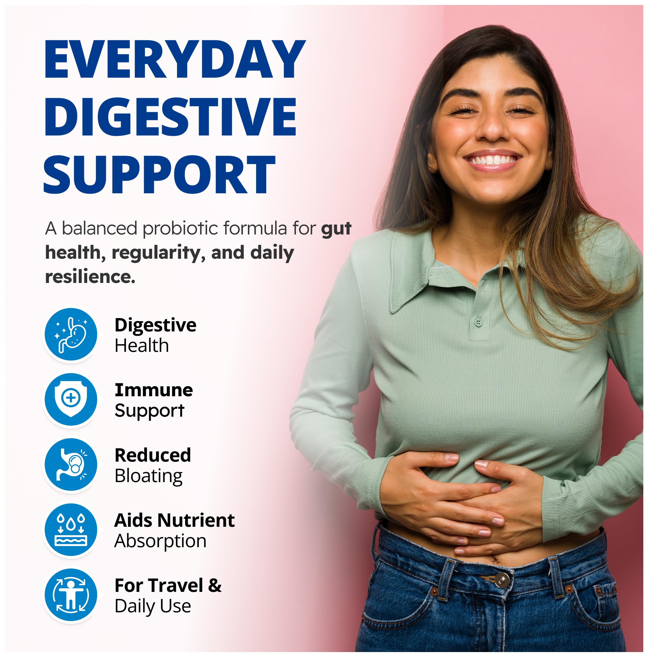 CanPrev - Pro-Biotik 50B Extra Strength - Helps to Support Immune Function and Promote a Favorable Gut Flora - Helps Support Intestinal Gastrointestinal Health
