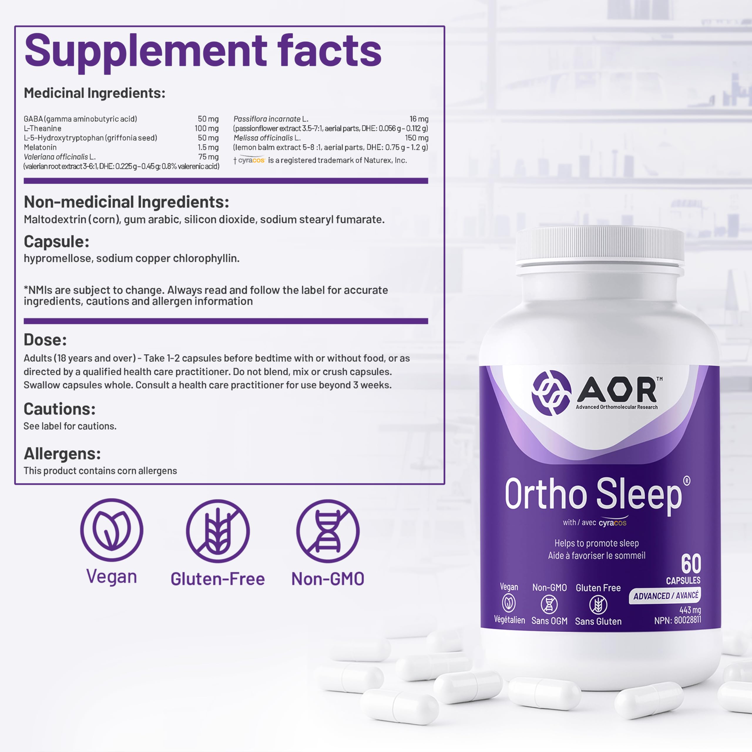AOR - Ortho Sommeil 443mg