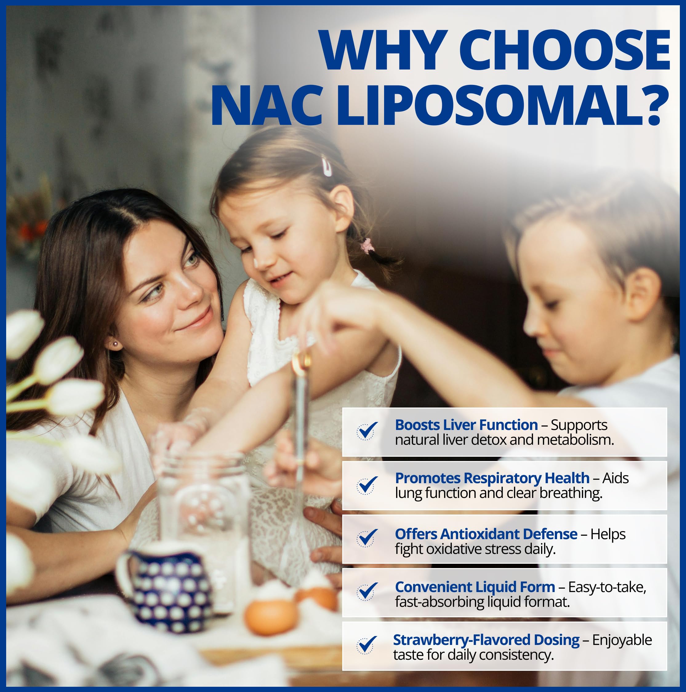 CanPrev - Liposomal NAC Supplement N-Acetyl Cysteine, Strawberry Flavor 225ml Liquid 45-Servings - Brain, Liver and Respiratory Health, Clear Mucus from Lung & Antioxidant Support - Vegan & Non-GMO