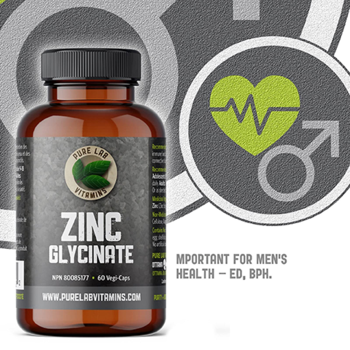 Pure Lab Vitamins - Zinc Glycinate